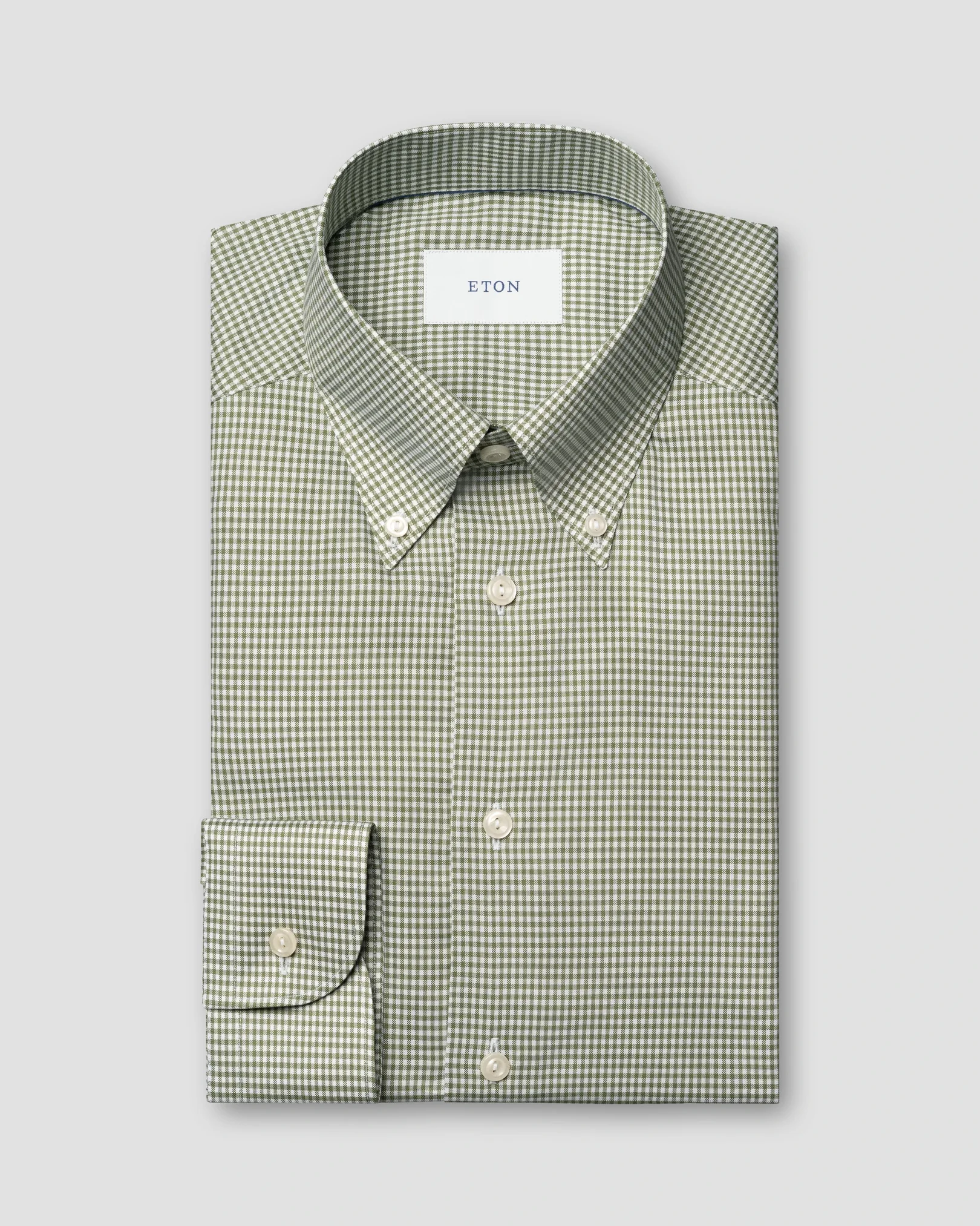 Eton - Chemise Oxford à carreaux Signature