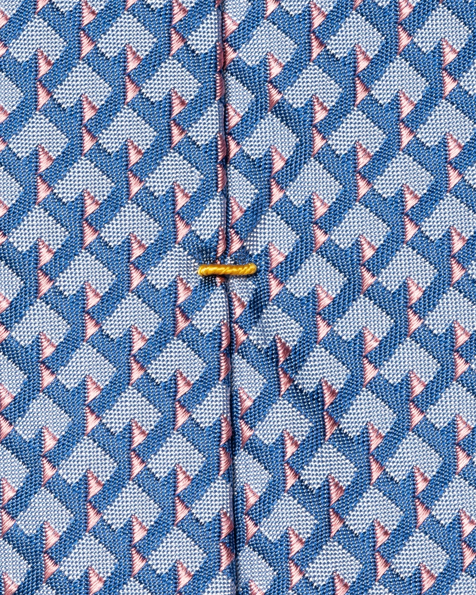 Eton - woven geometeric silk tie