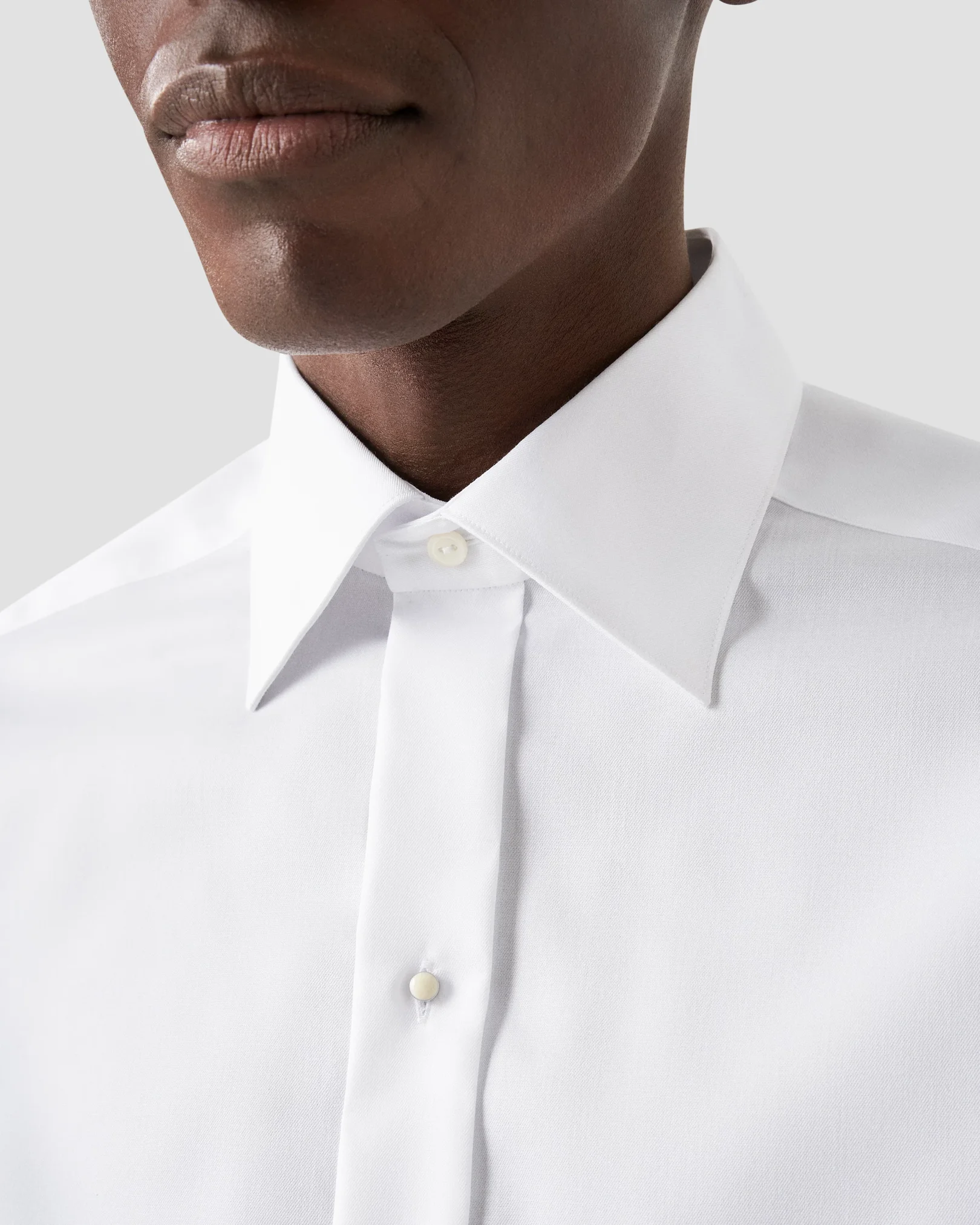 Eton - White Signature Twill Evening Shirt