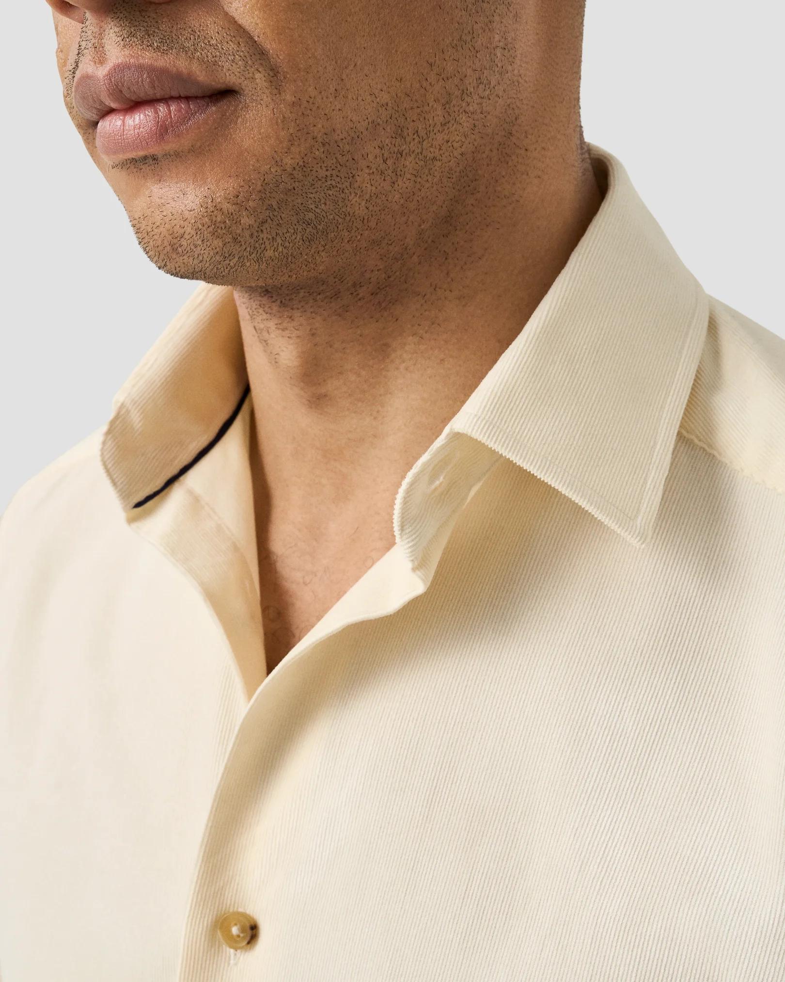 Eton - Chemise en velours côtelé