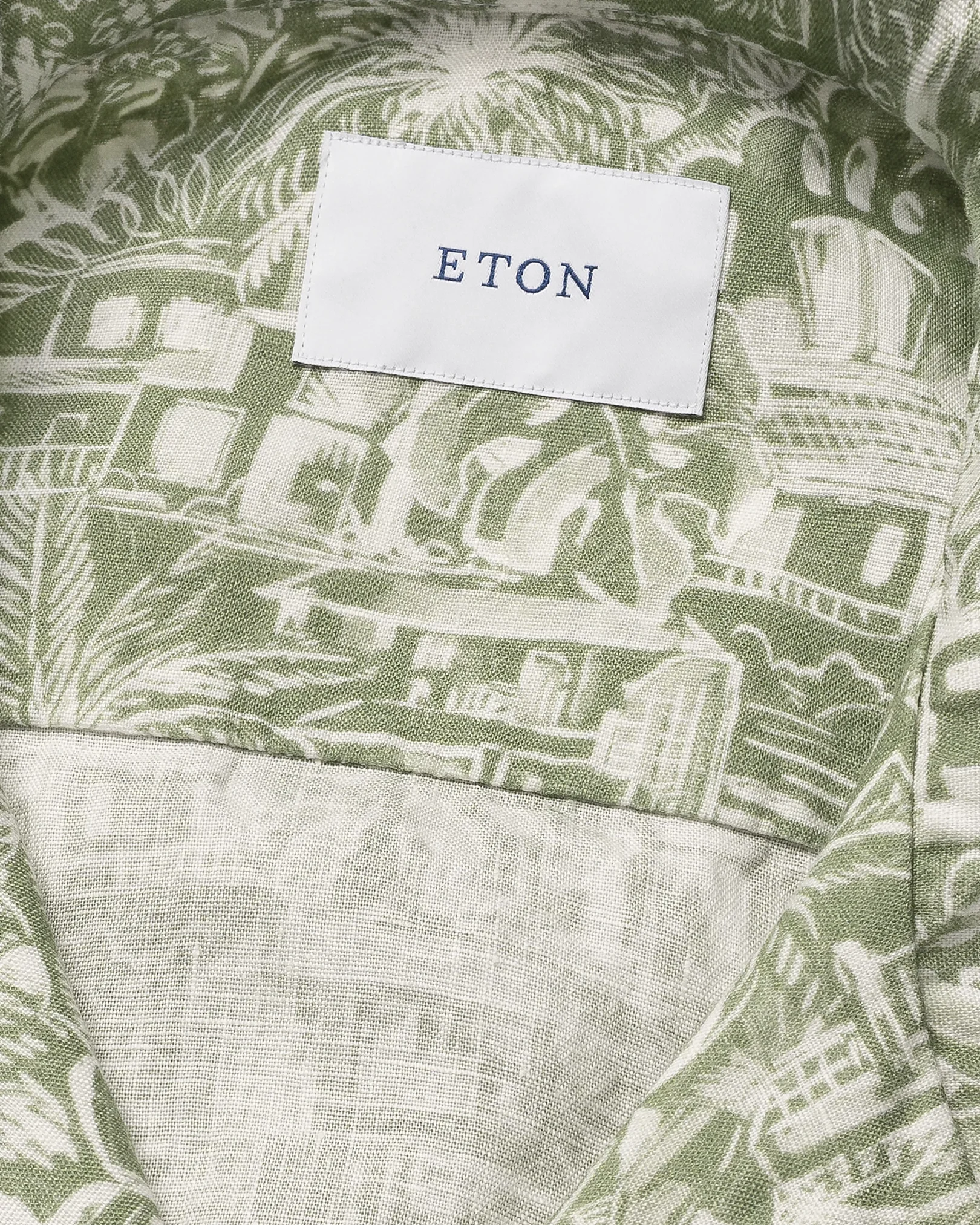 Eton - Floral Print Resort Shirt