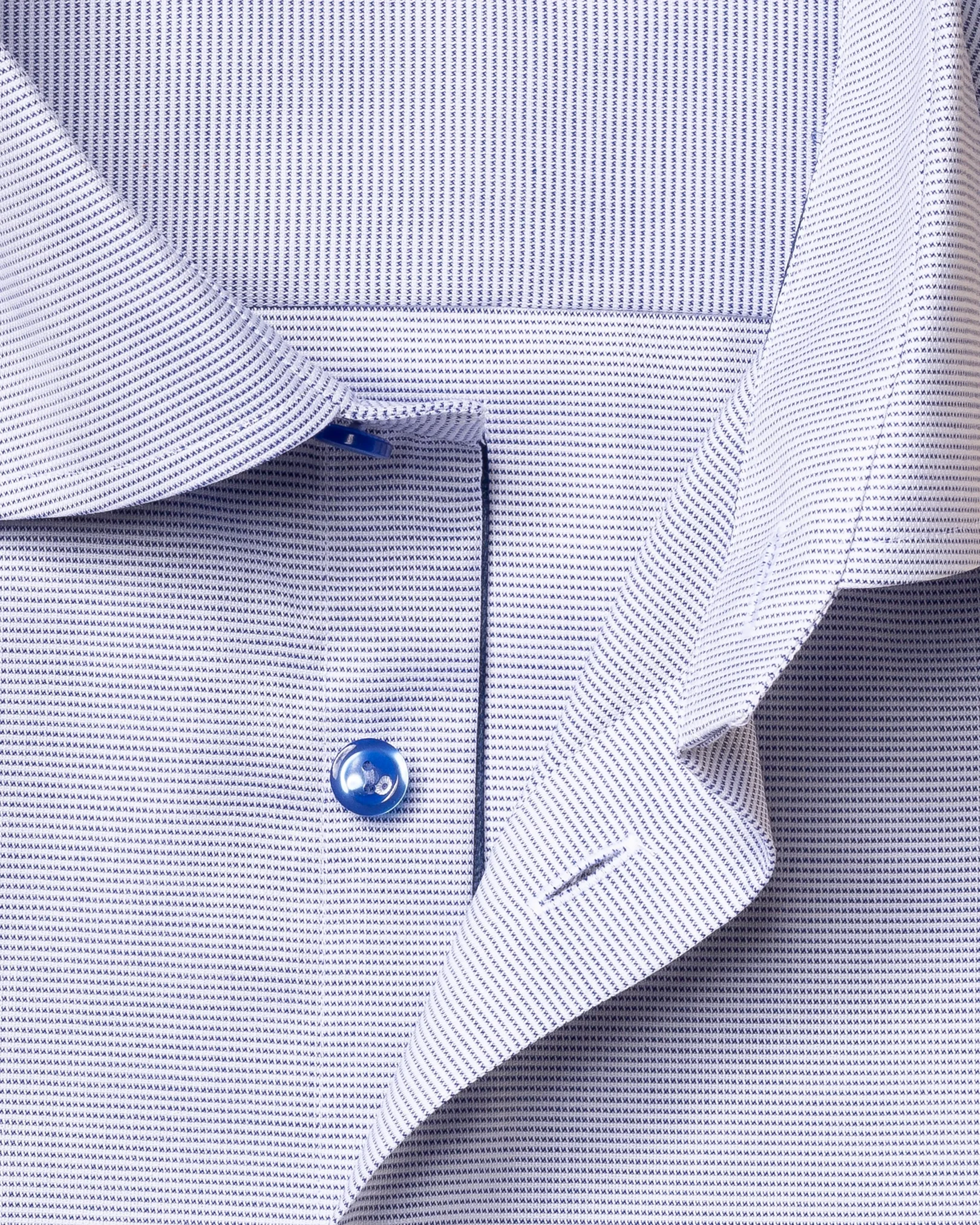 Mid blue Twill Shirt - Eton