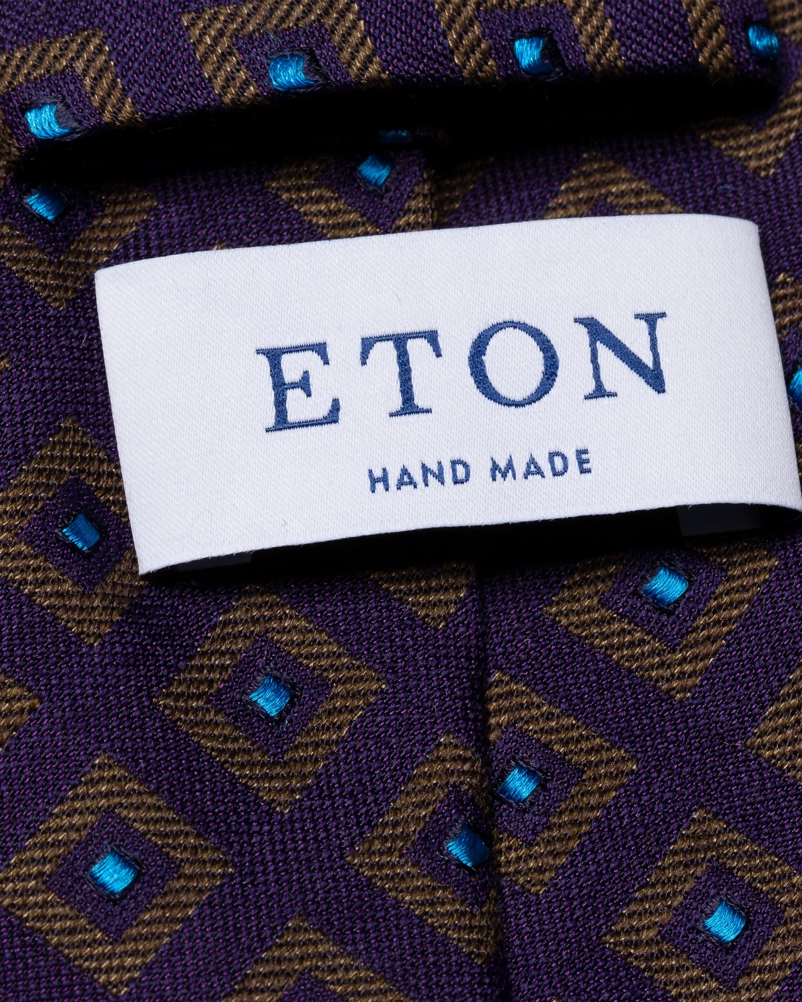 Eton - navy blue wool weave