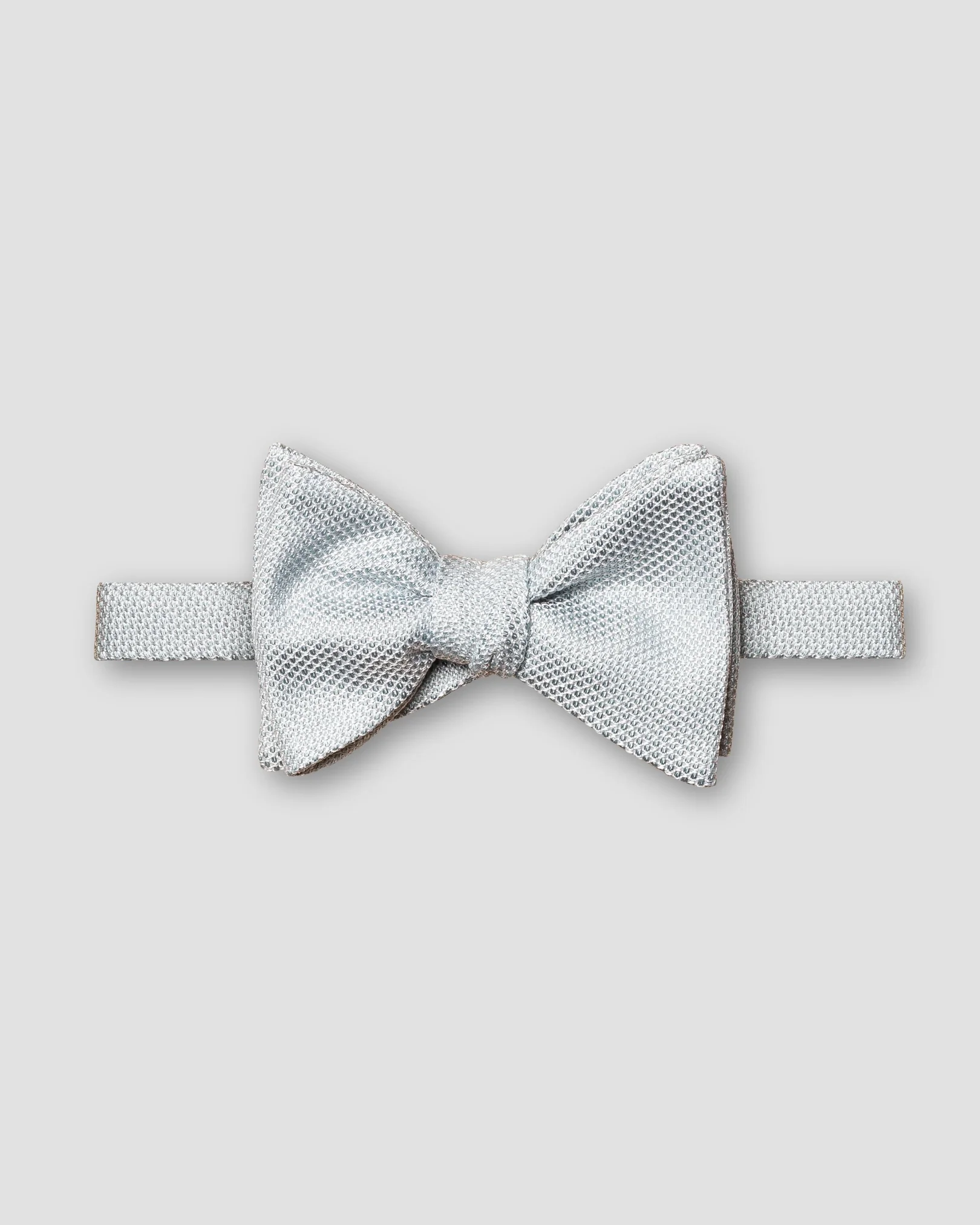 Eton - light blue grenadine bow tie