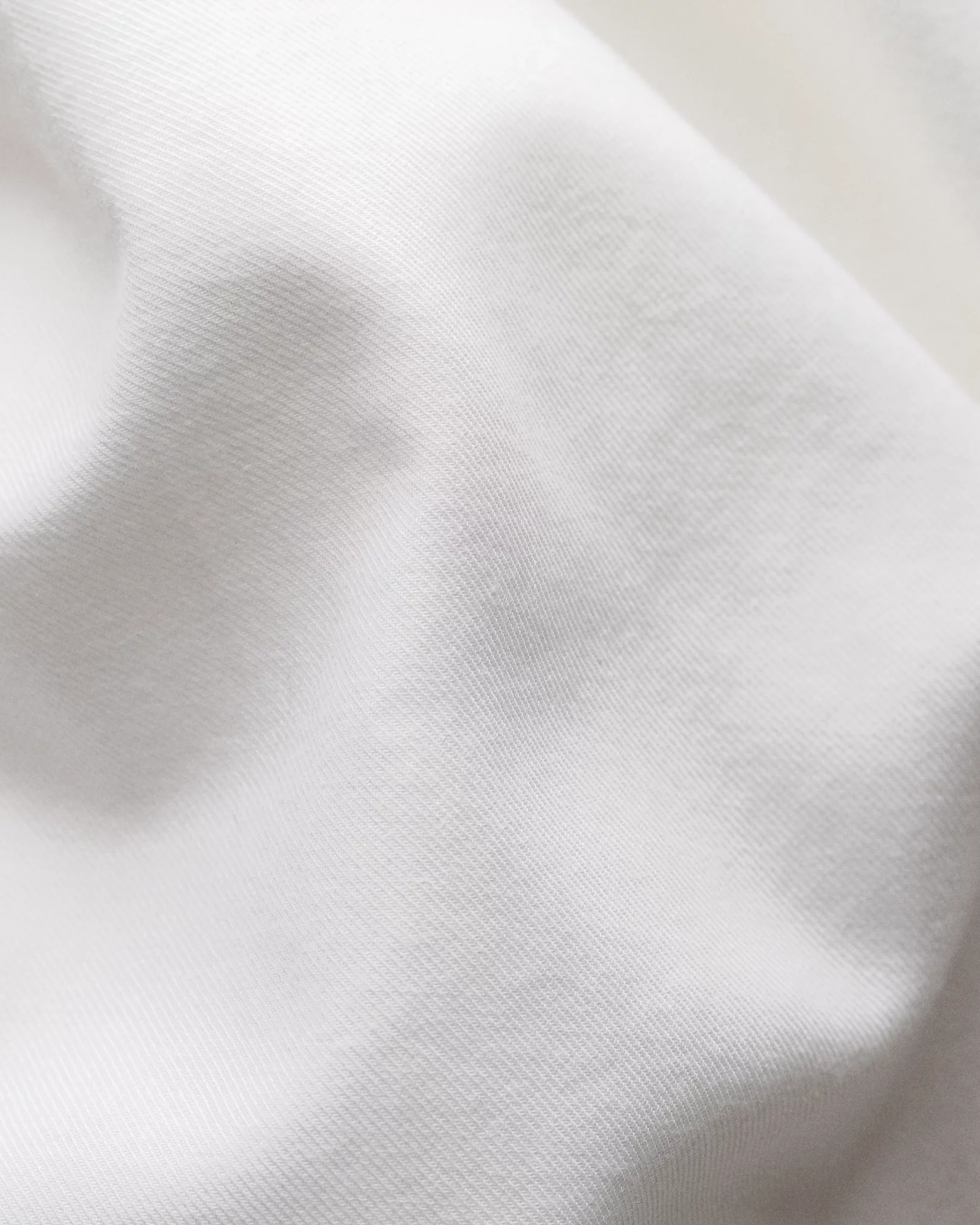 White T-shirt in woven twill - Eton