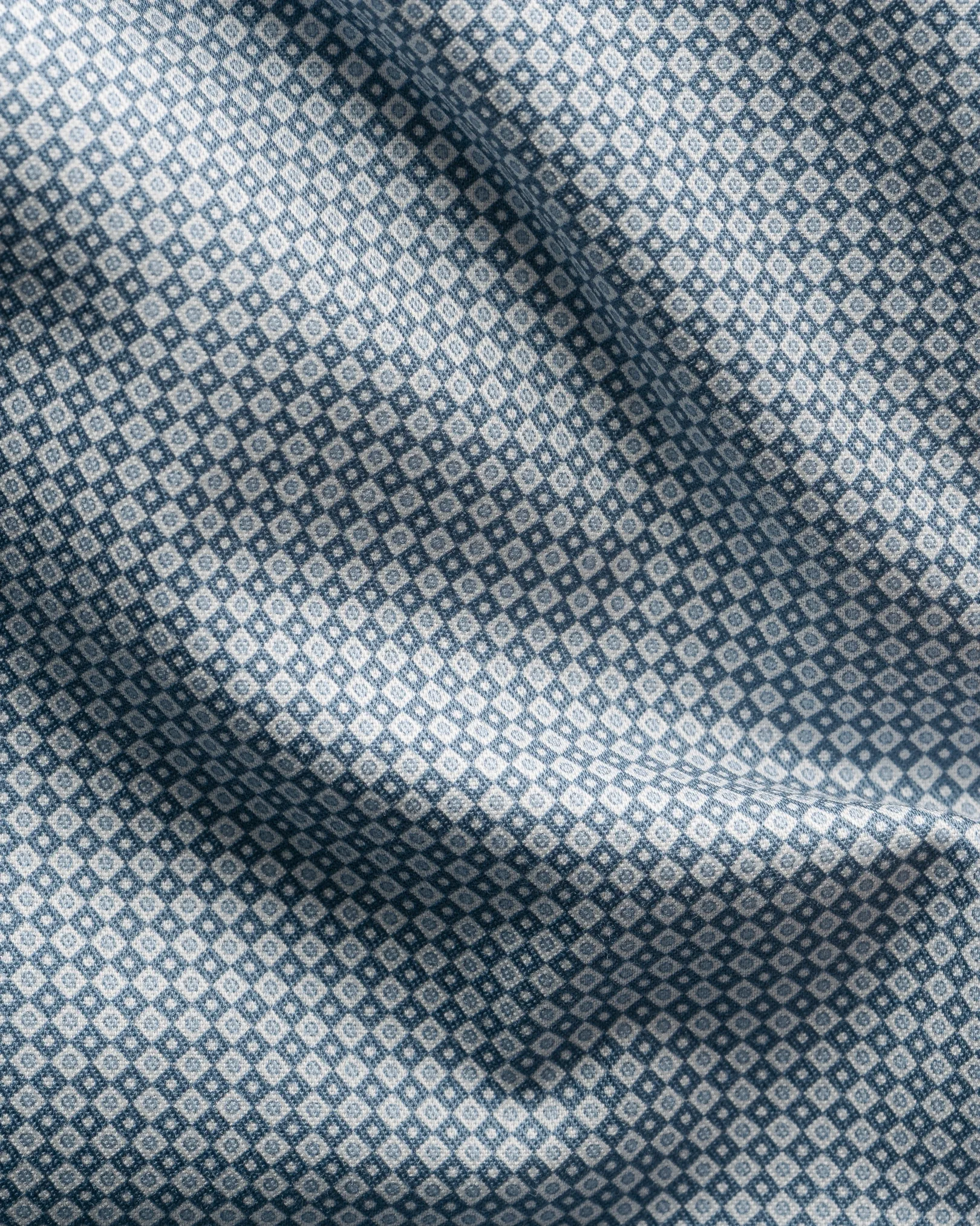 Eton - diamond geometric 2 tone blues
