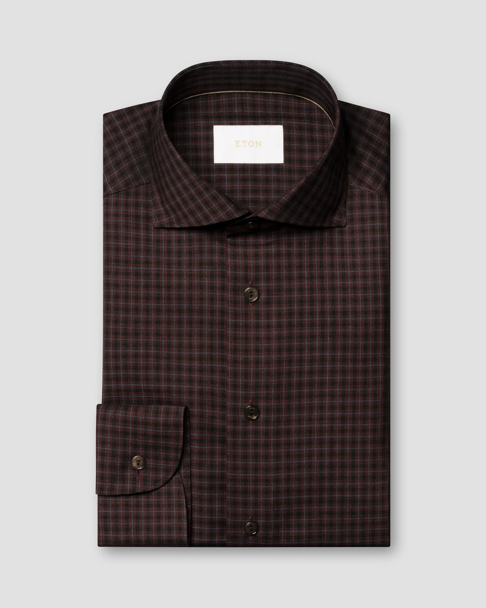 Eton - Check 120 Merino Wool Shirt