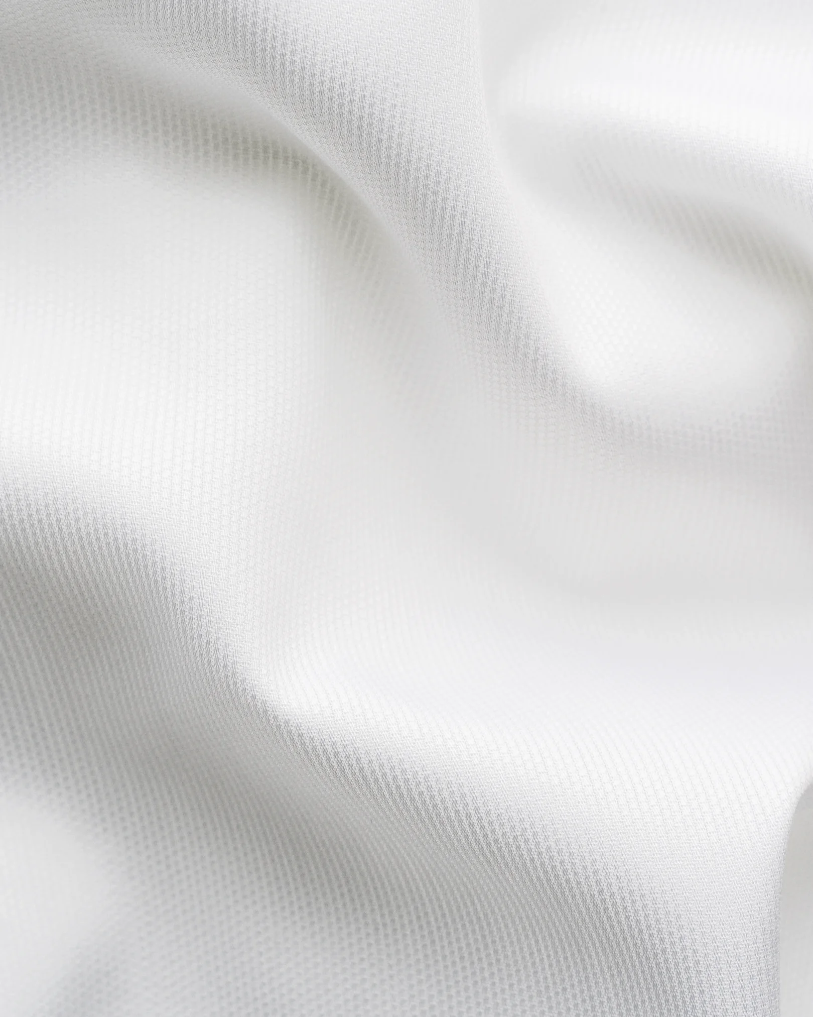 Eton - white semi solid evening shirt