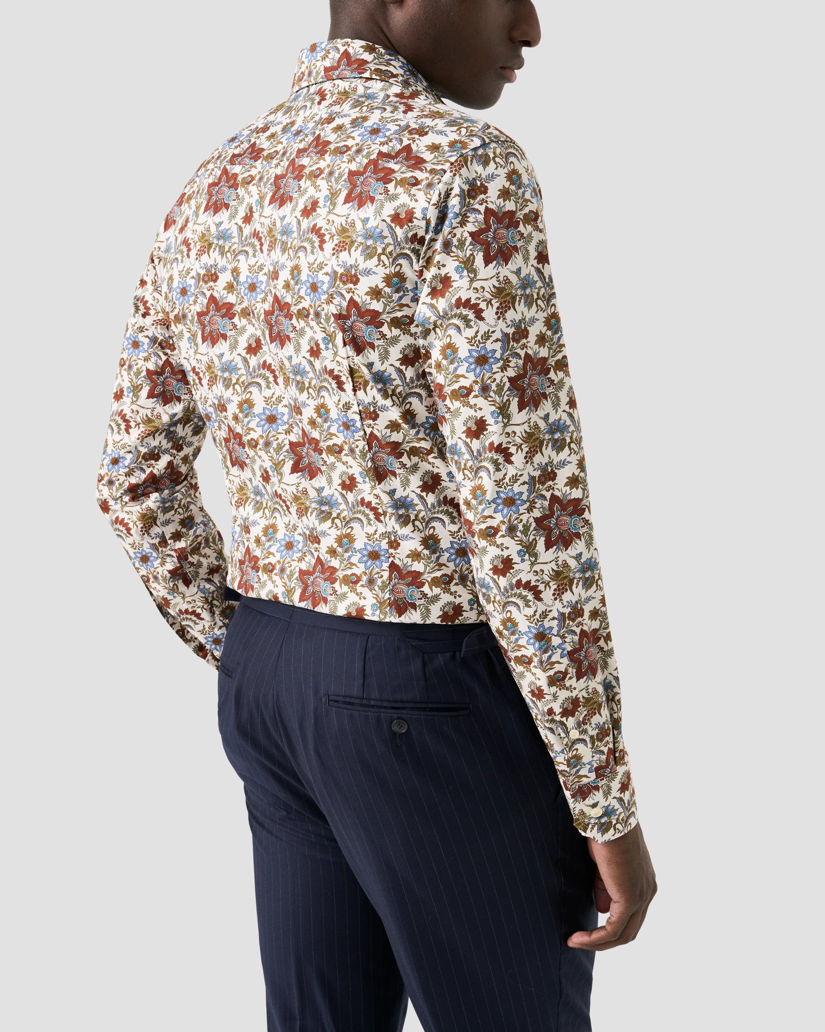Eton - Floral Print Signature Twill Shirt