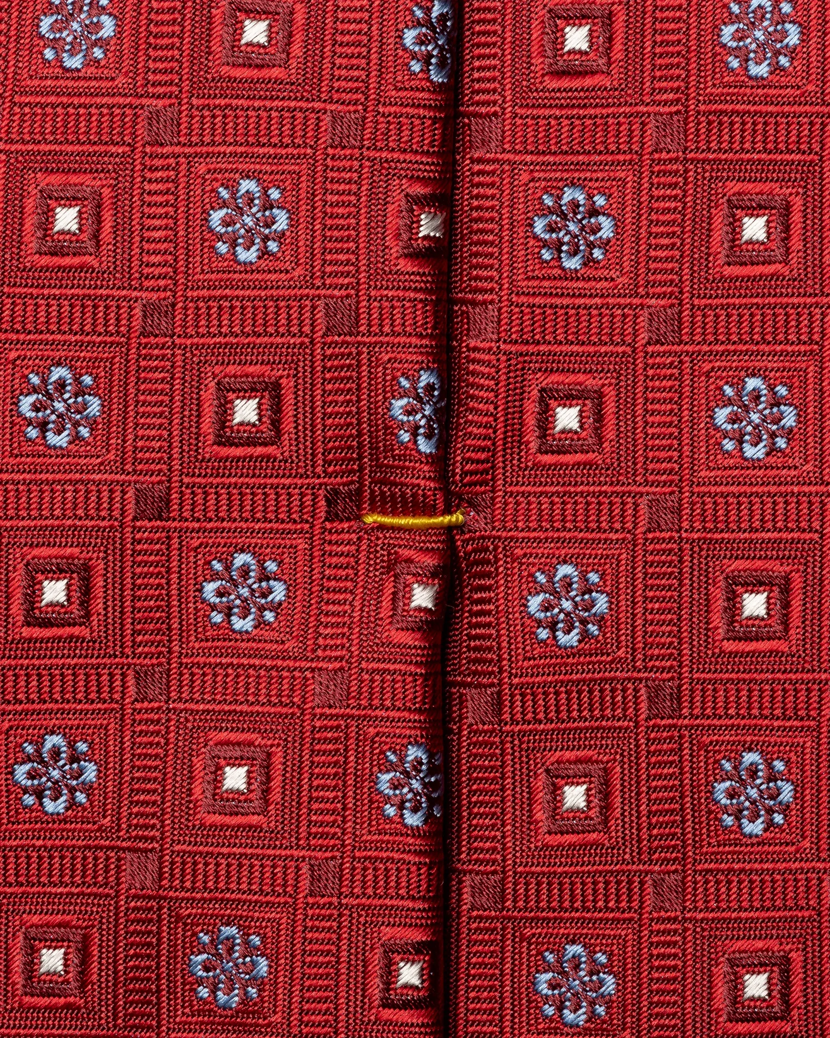 Eton - 256 geometric woven silk tie