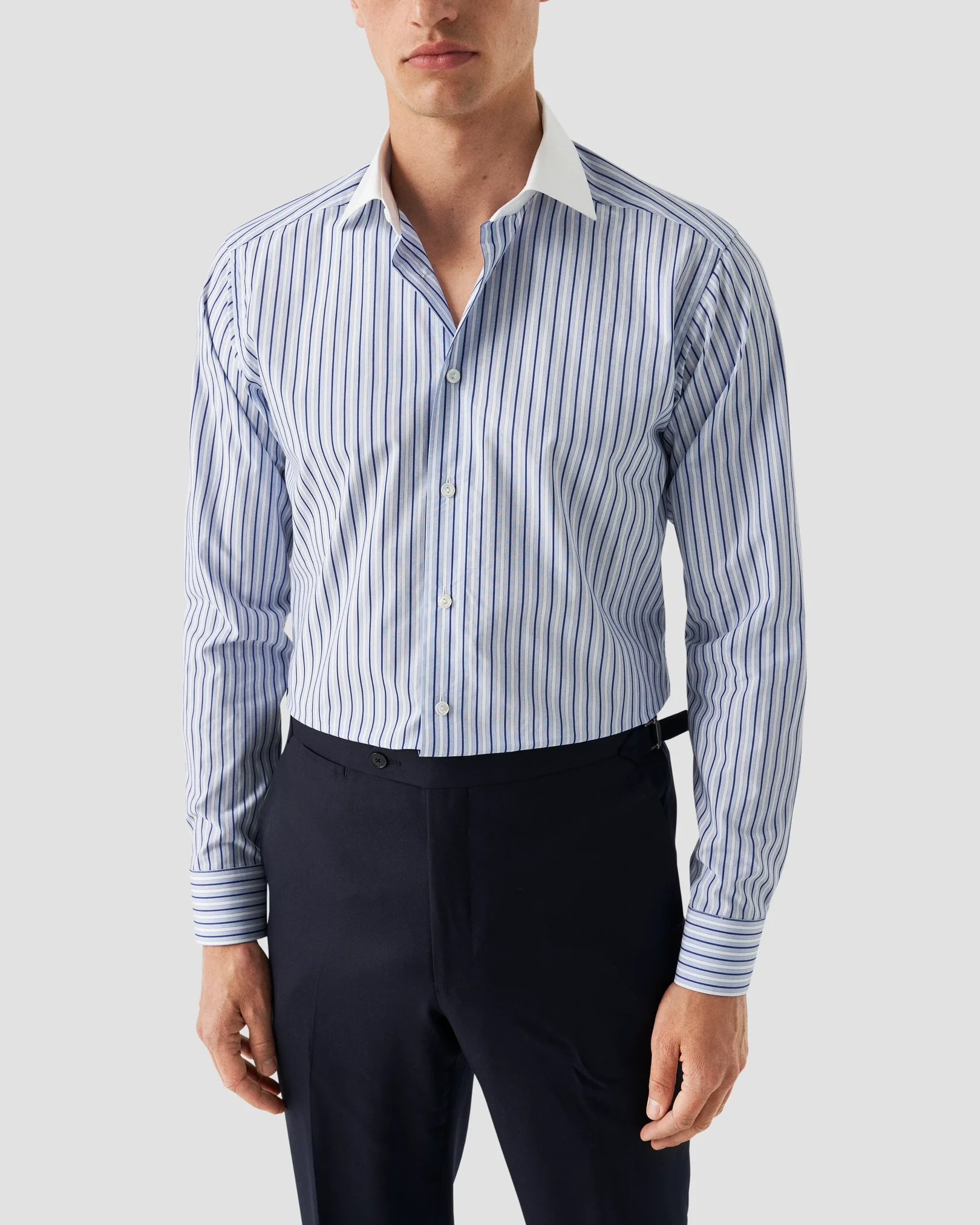 Eton - dark blue pique