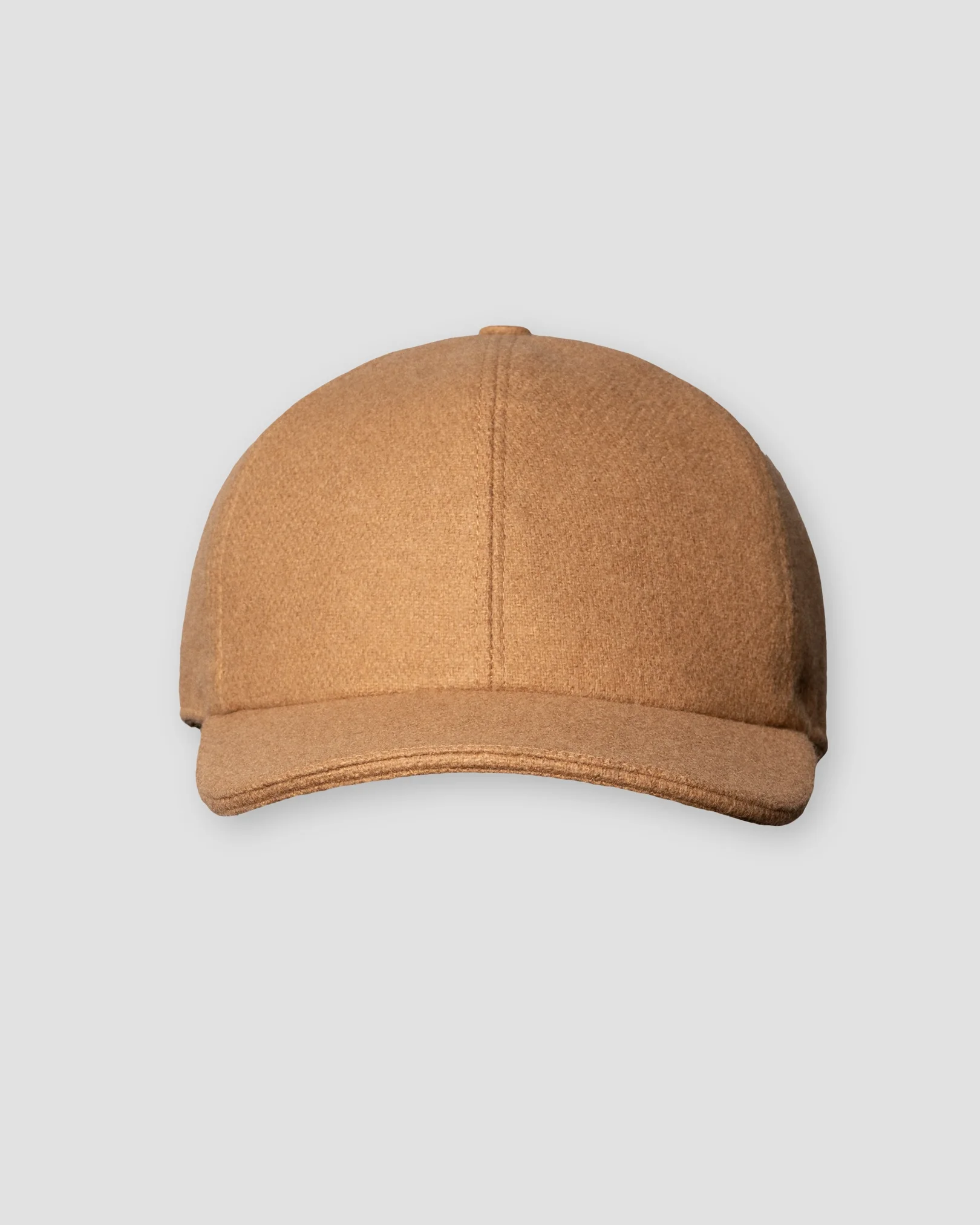Eton - beige wool blend baseball cap