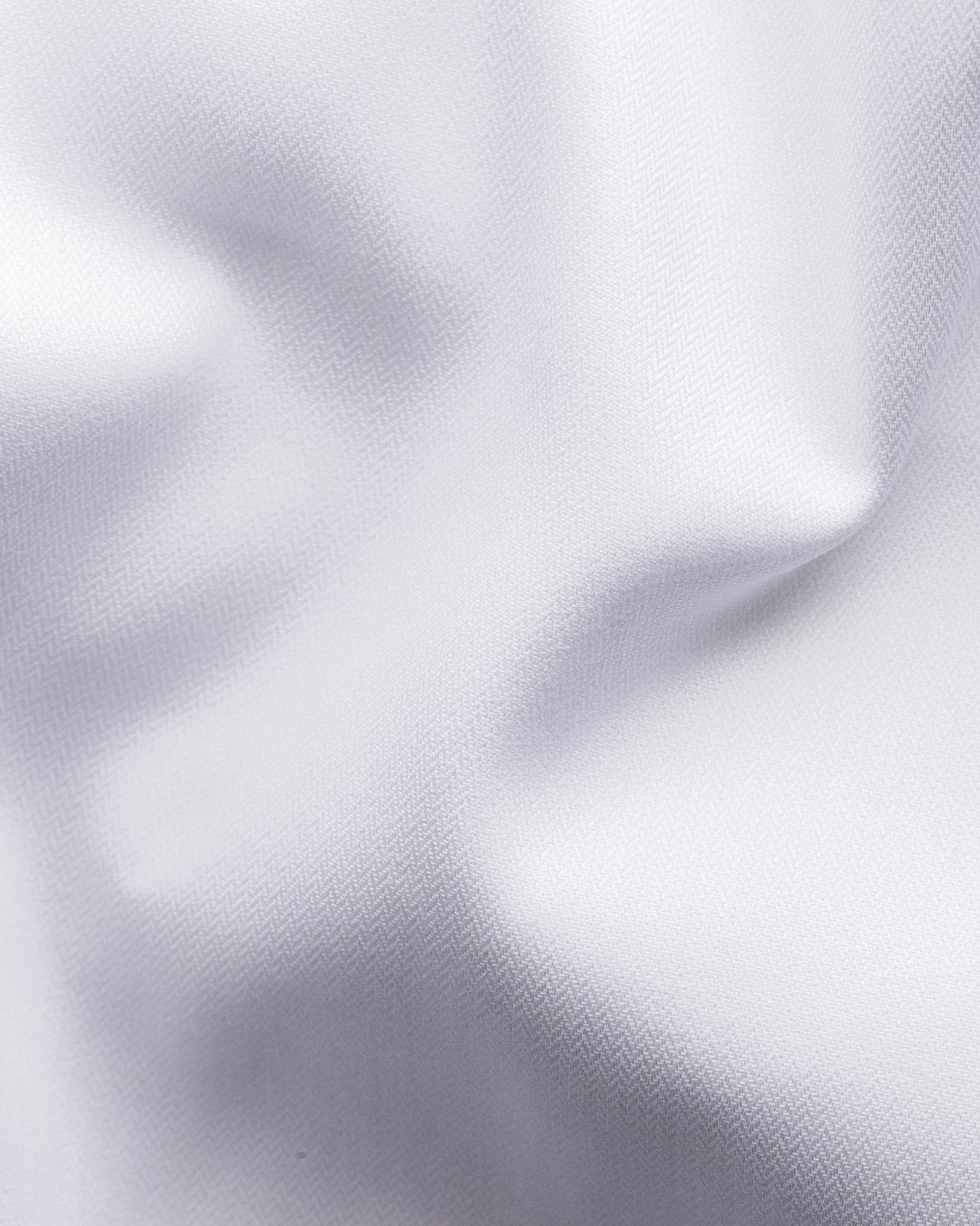 Eton - white signature twill semi solid