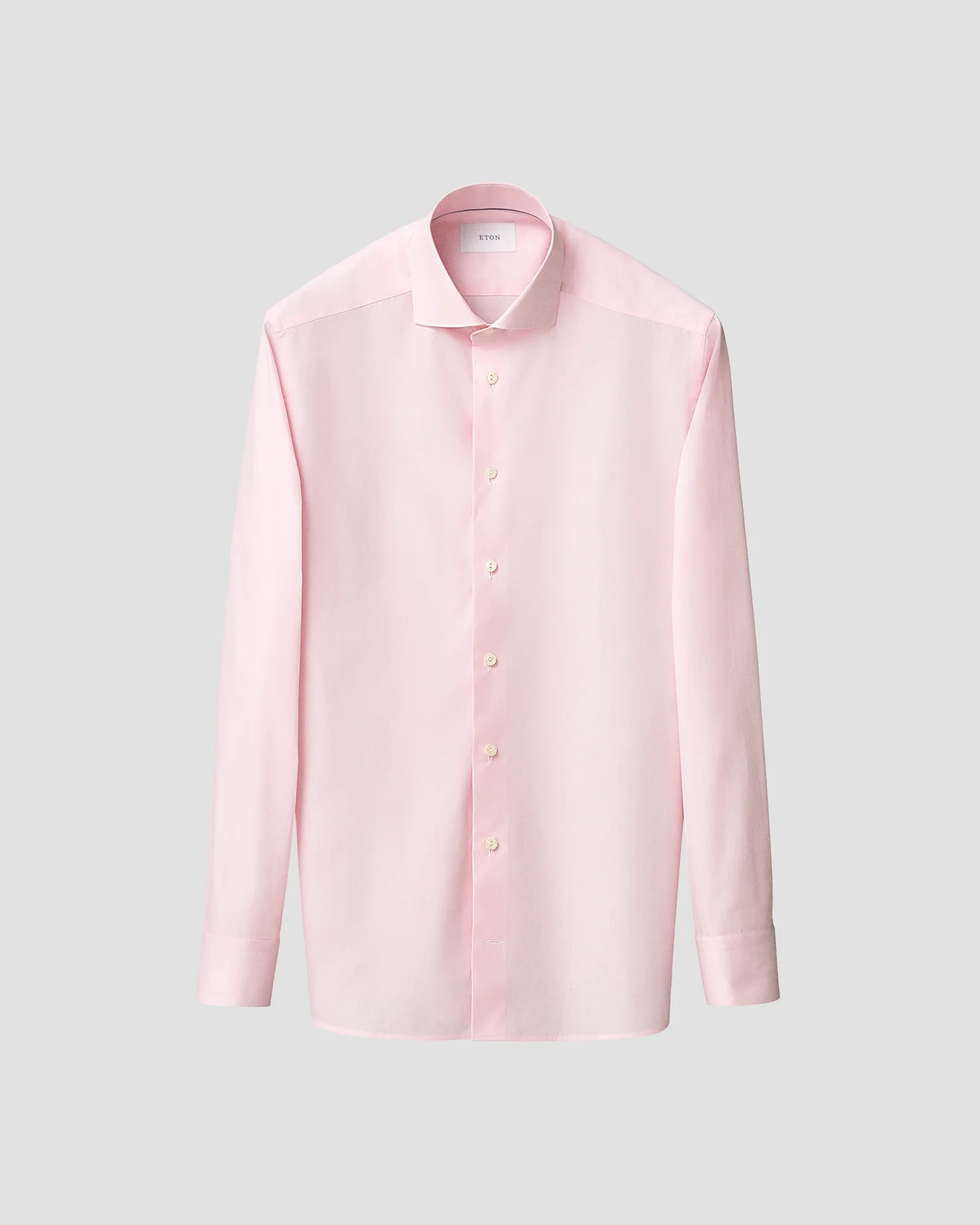 Eton - pink end on end breeze poplin shirt
