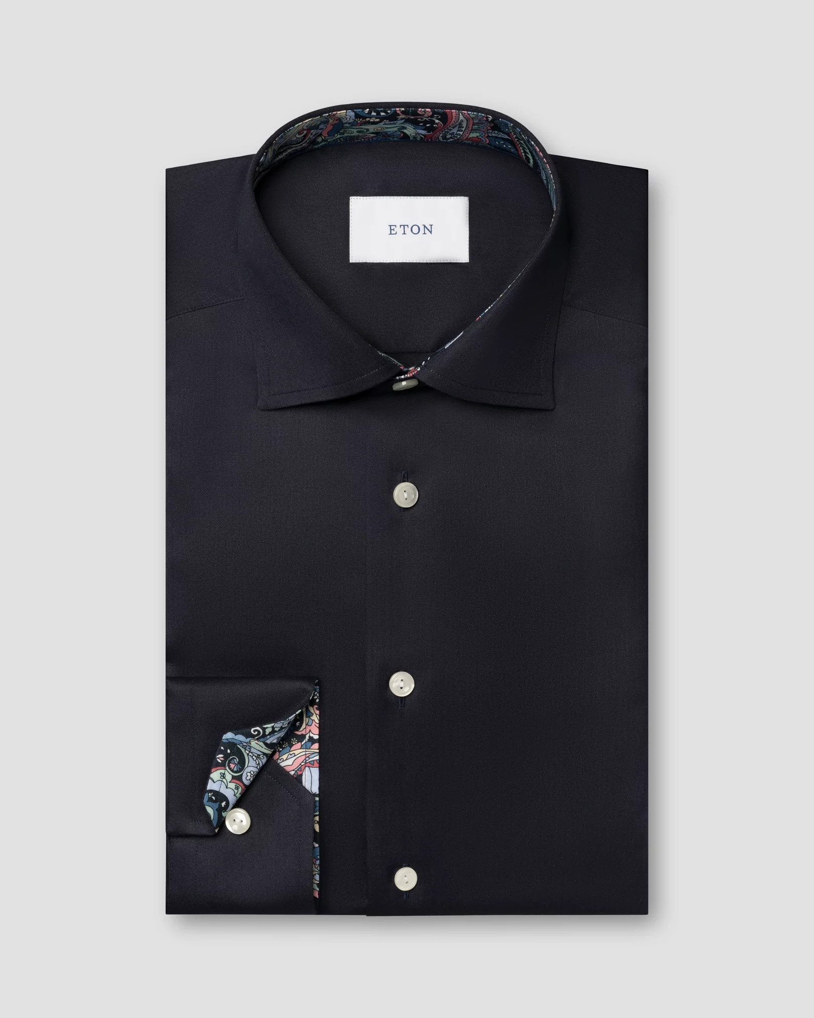 Eton - Signature Twill Paisley Effect Shirt