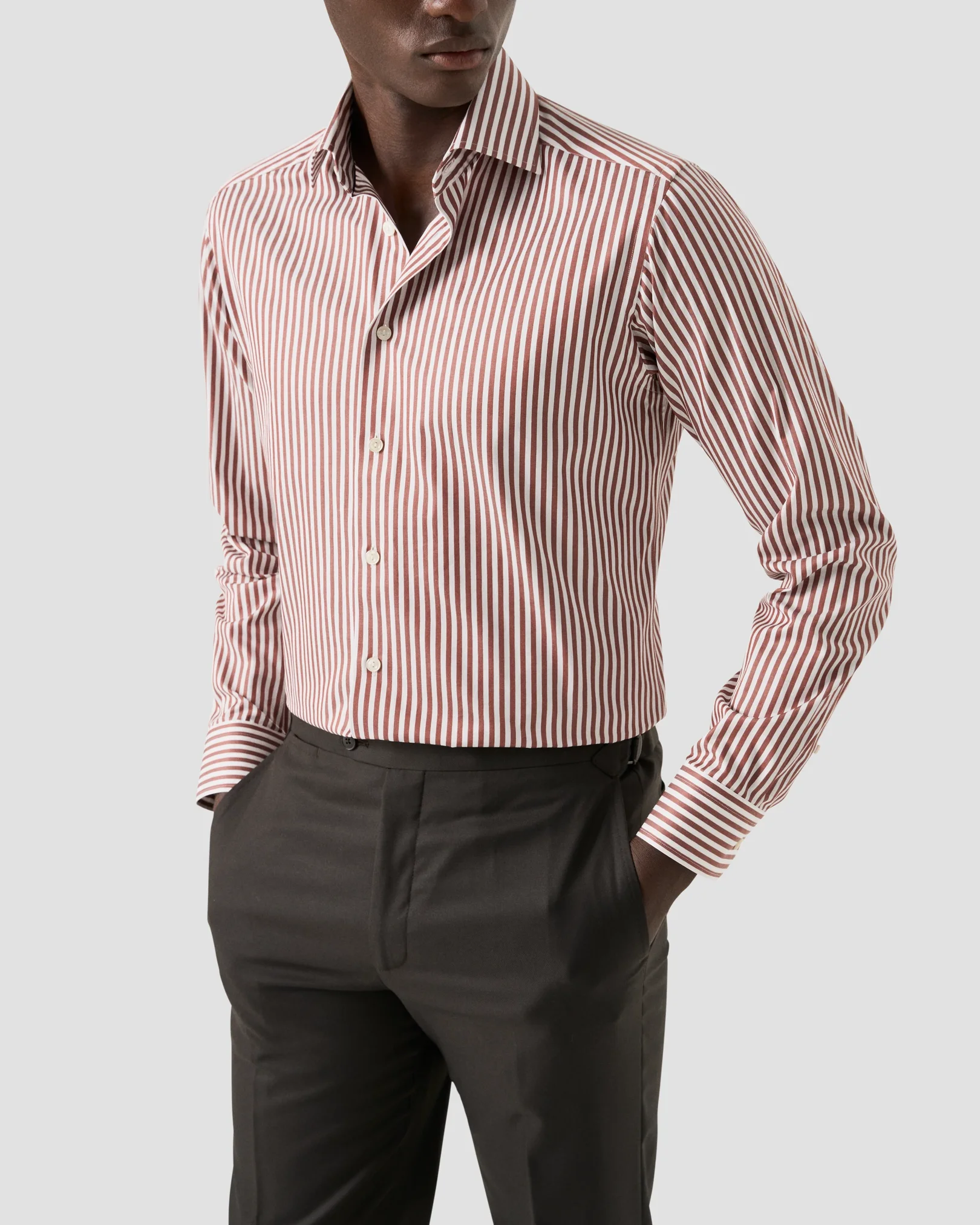 Eton - Bengal Striped Signature Twill Shirt