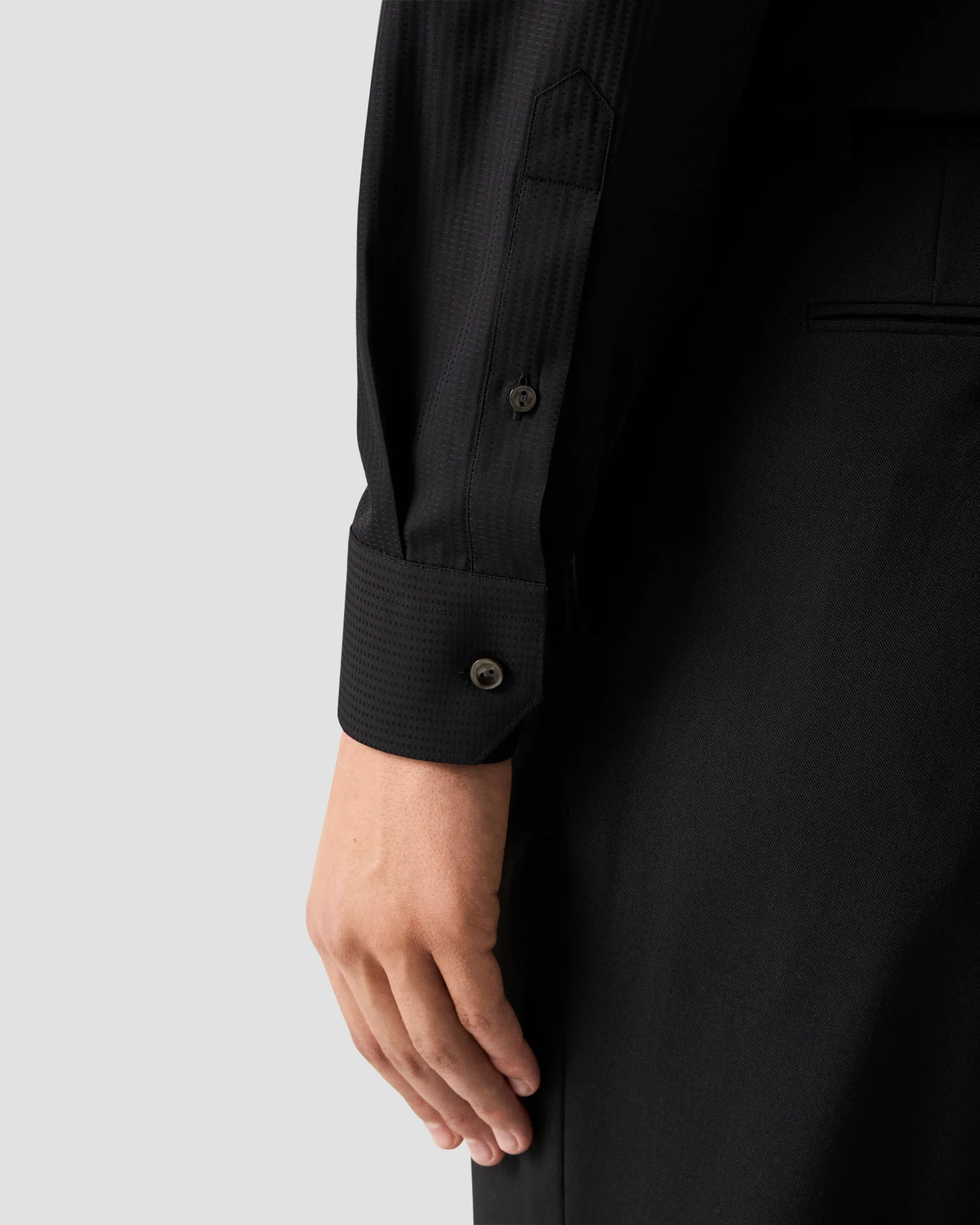 Eton - semi solid supima shirt 256