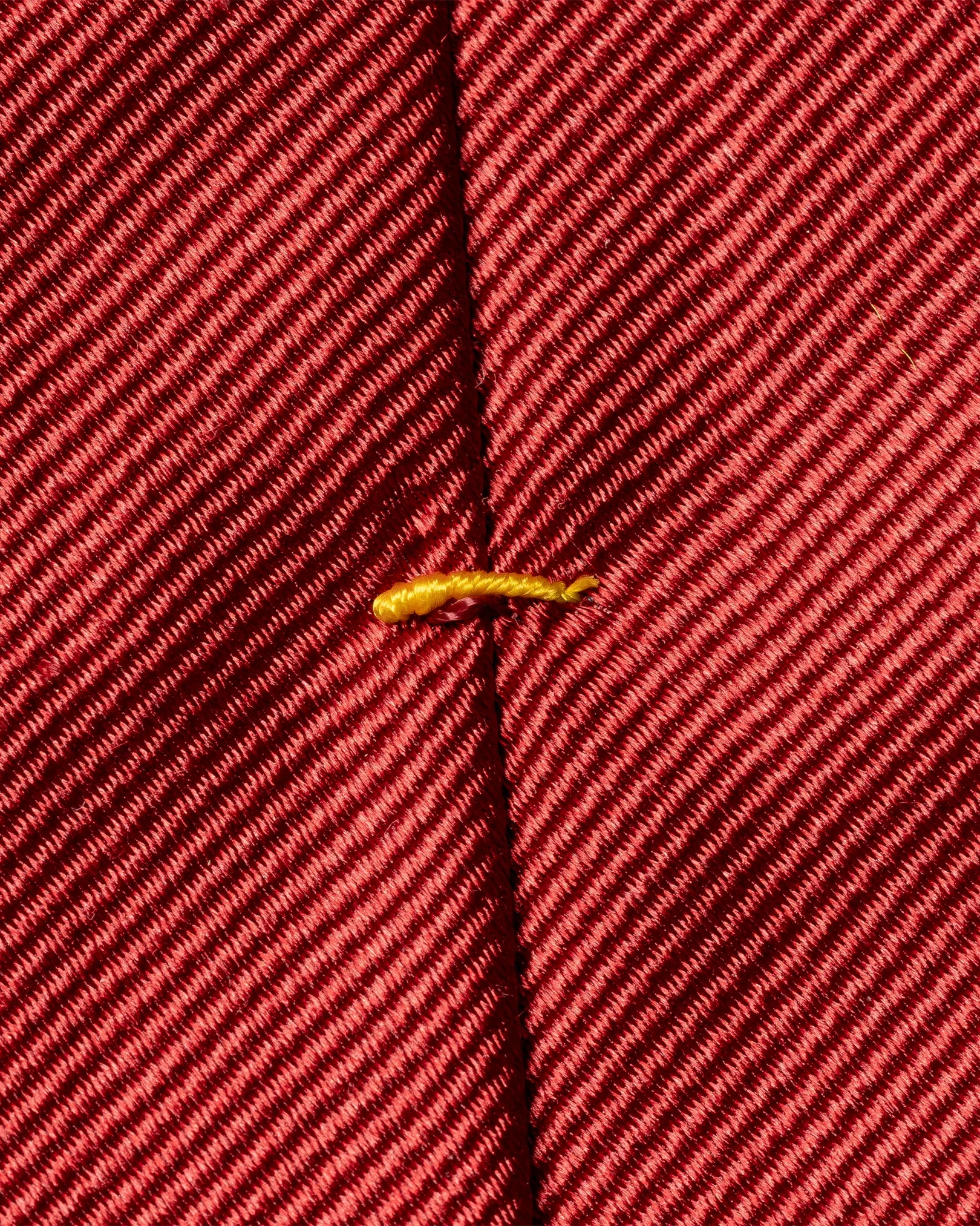 Eton - red solid silk twill tie