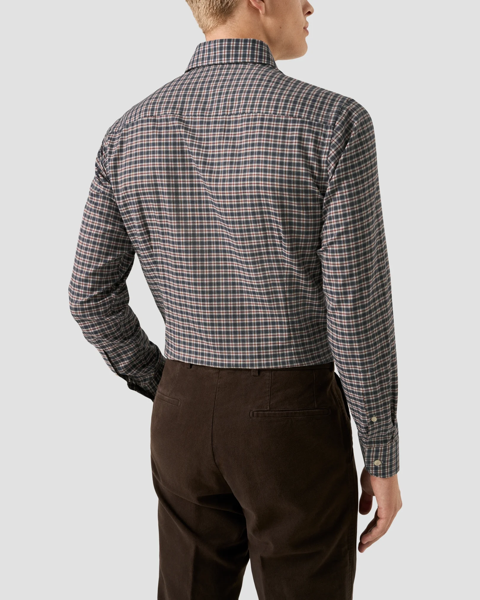 Eton - check signature flannel 256 shirt