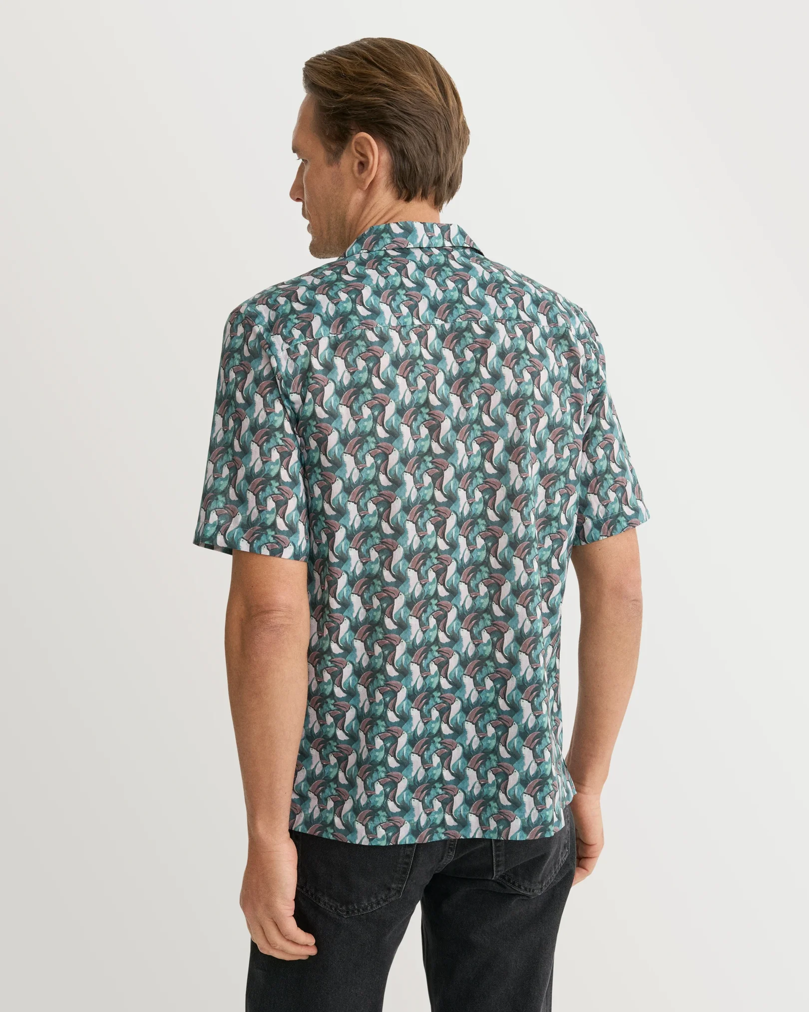 Eton - motif resort shirt