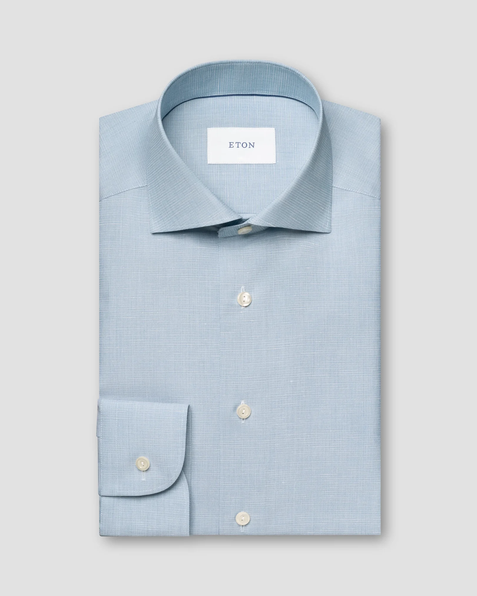 Eton - semi solid cotton linen 260