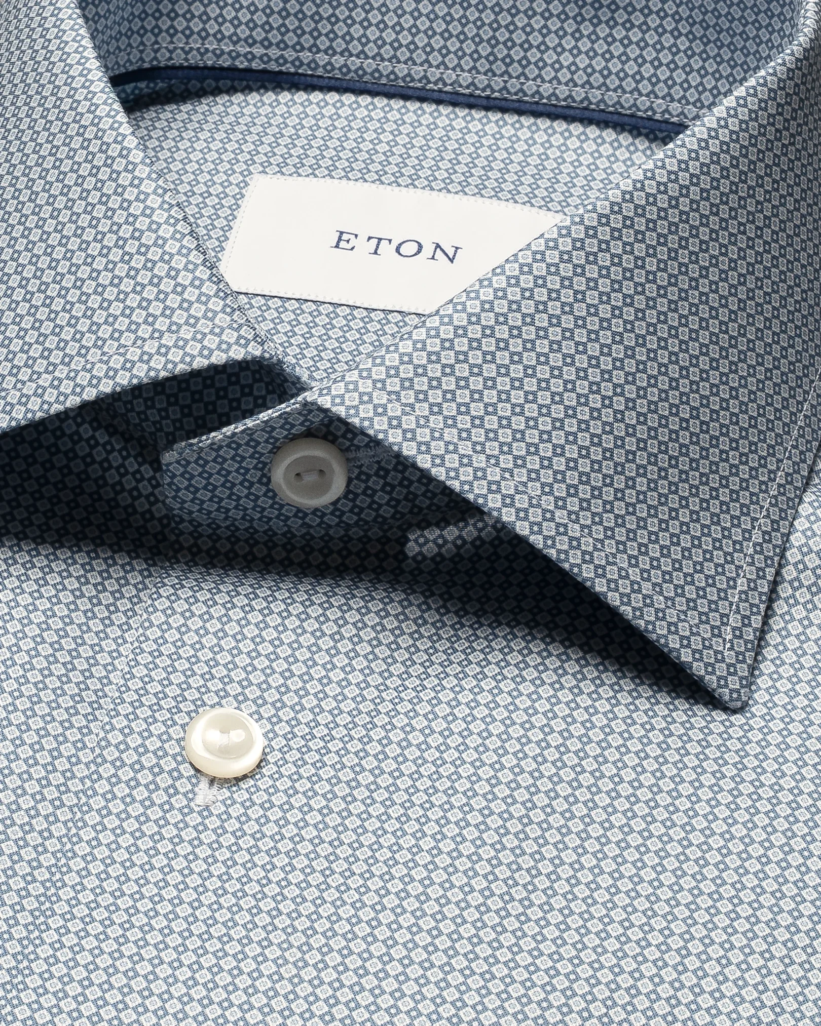 Eton - diamond geometric 2 tone blues
