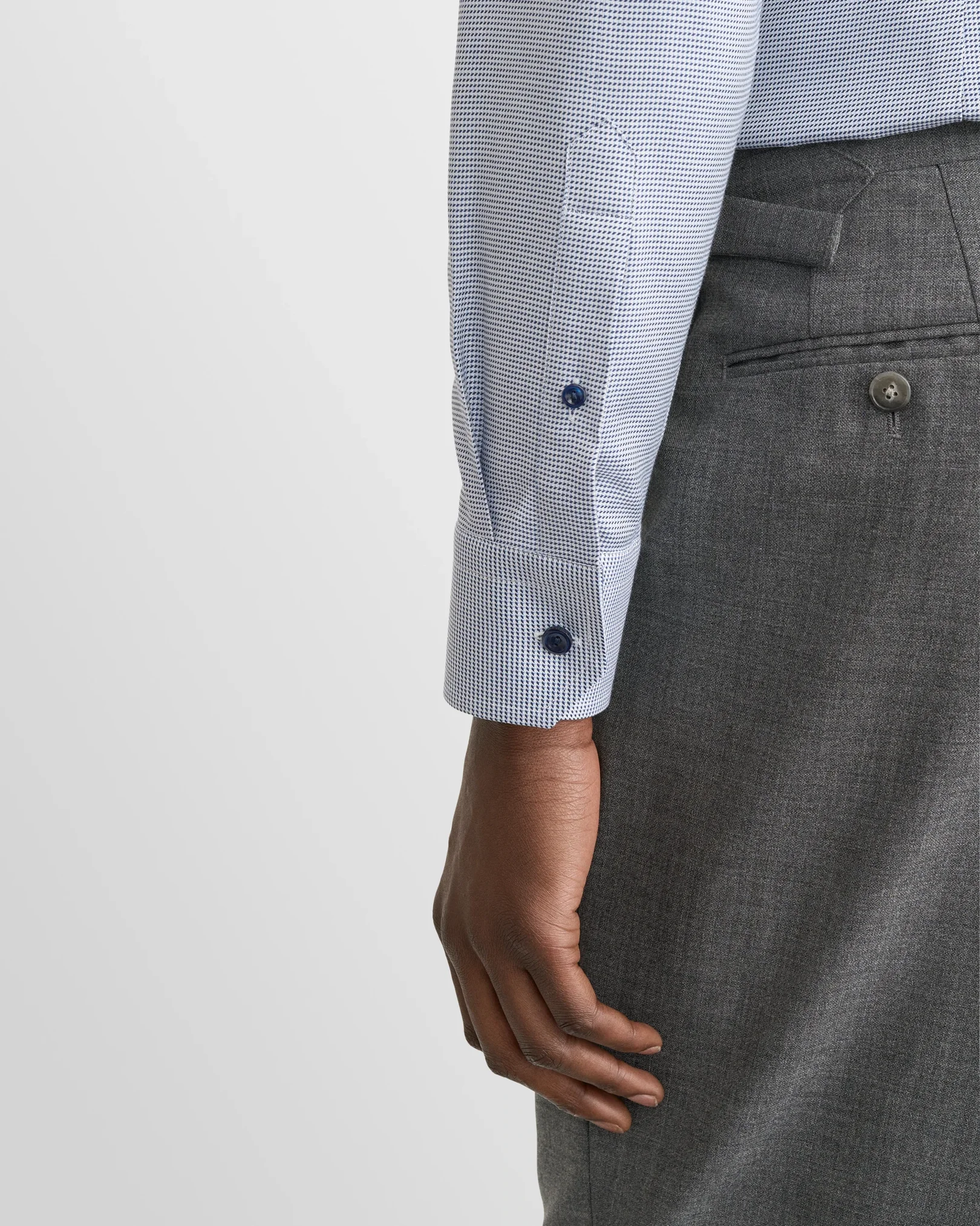 Eton - Chemise en twill unie