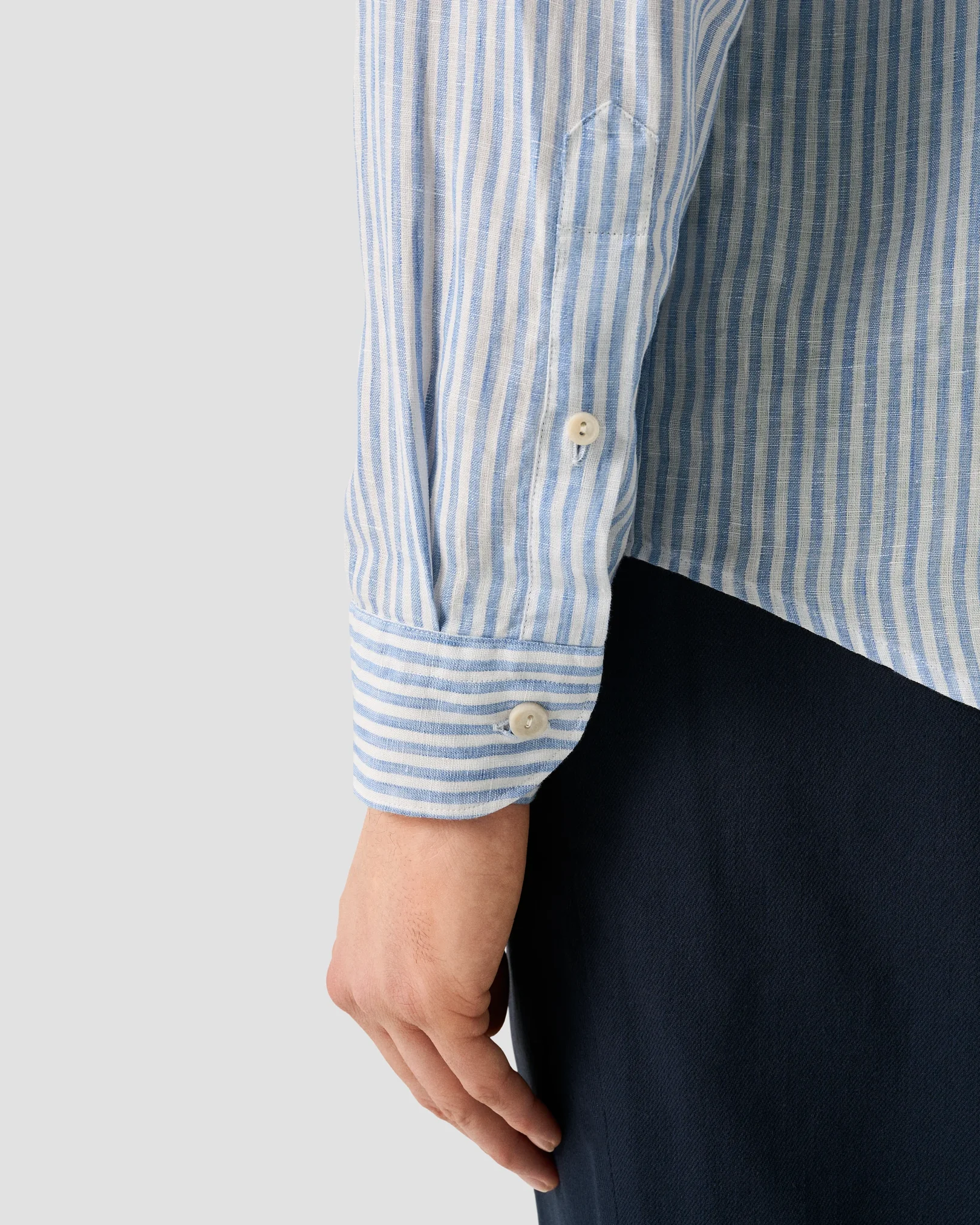 Eton - Striped Linen Shirt