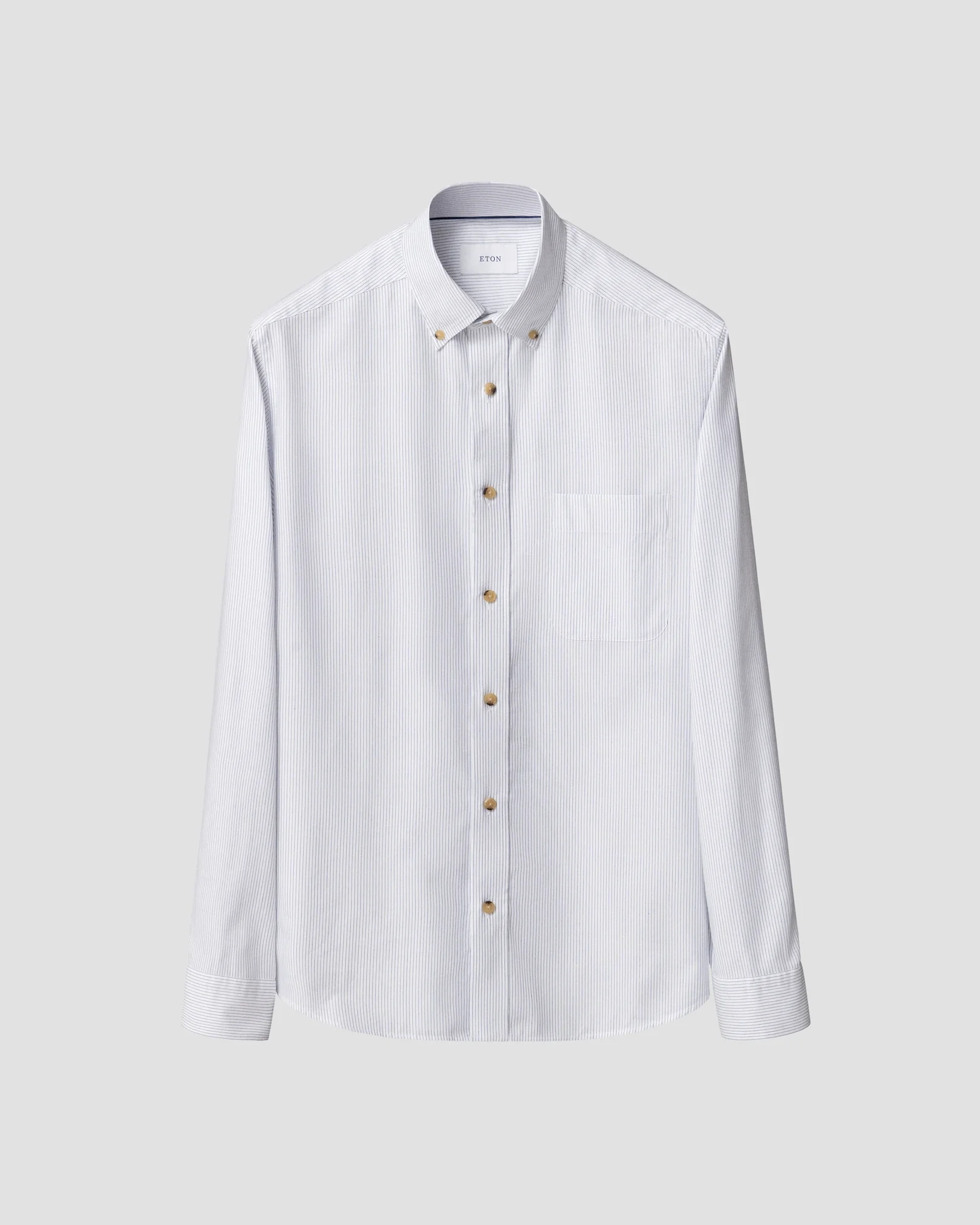 Eton - Striped Signature Oxford Shirt