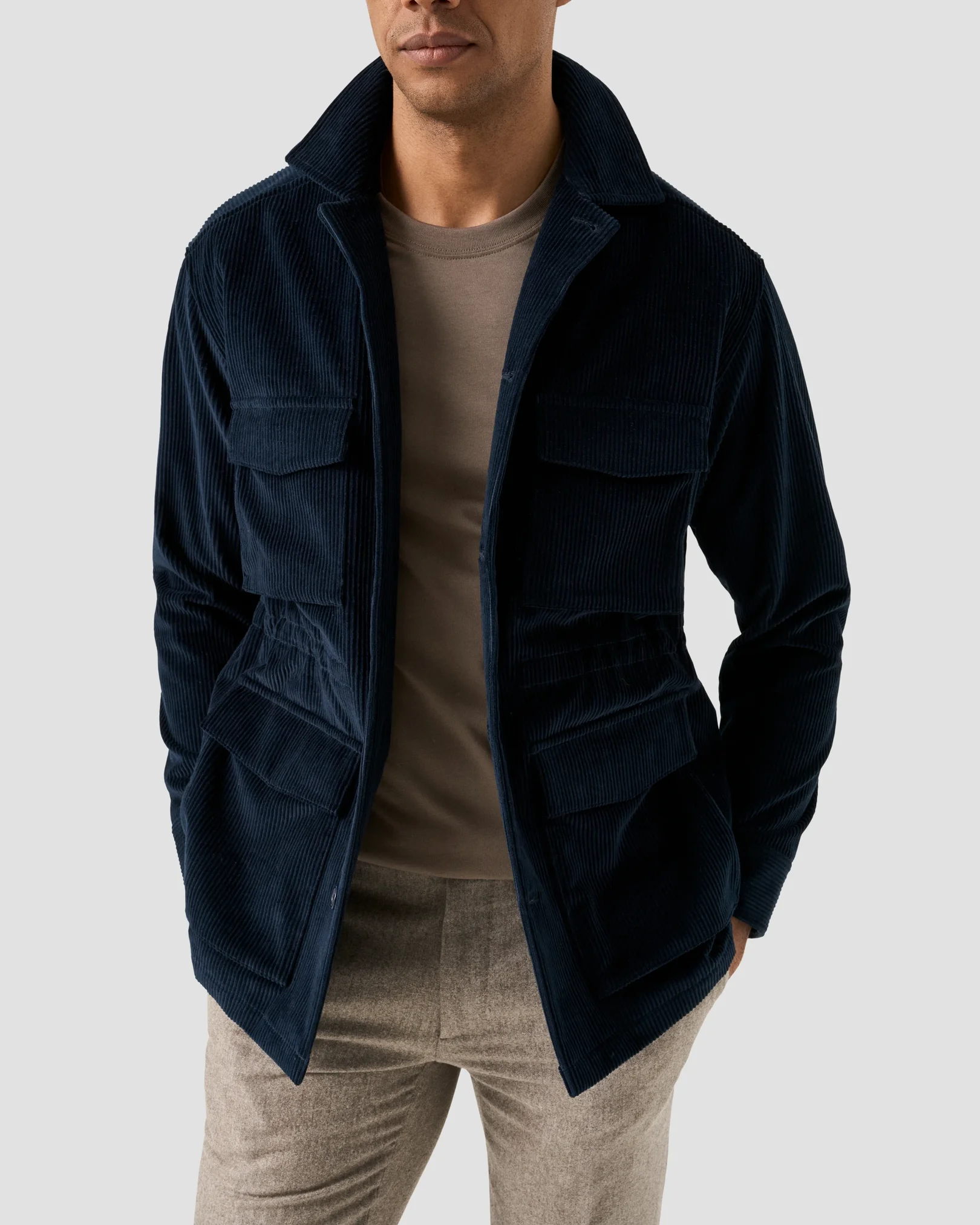 Eton - T-Shirt mit Rundhalsausschnitt