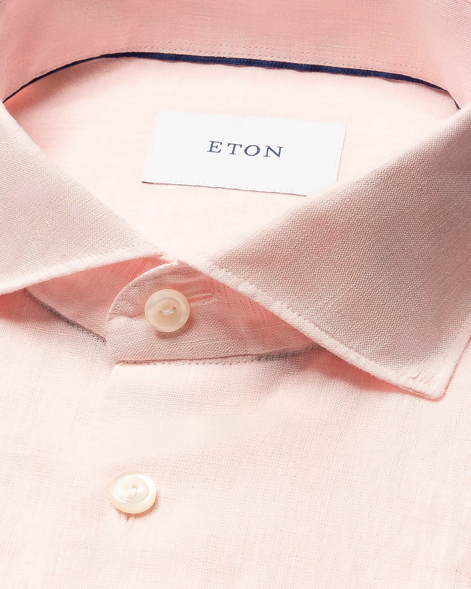 Eton - Chemise en lin à manches courtes
