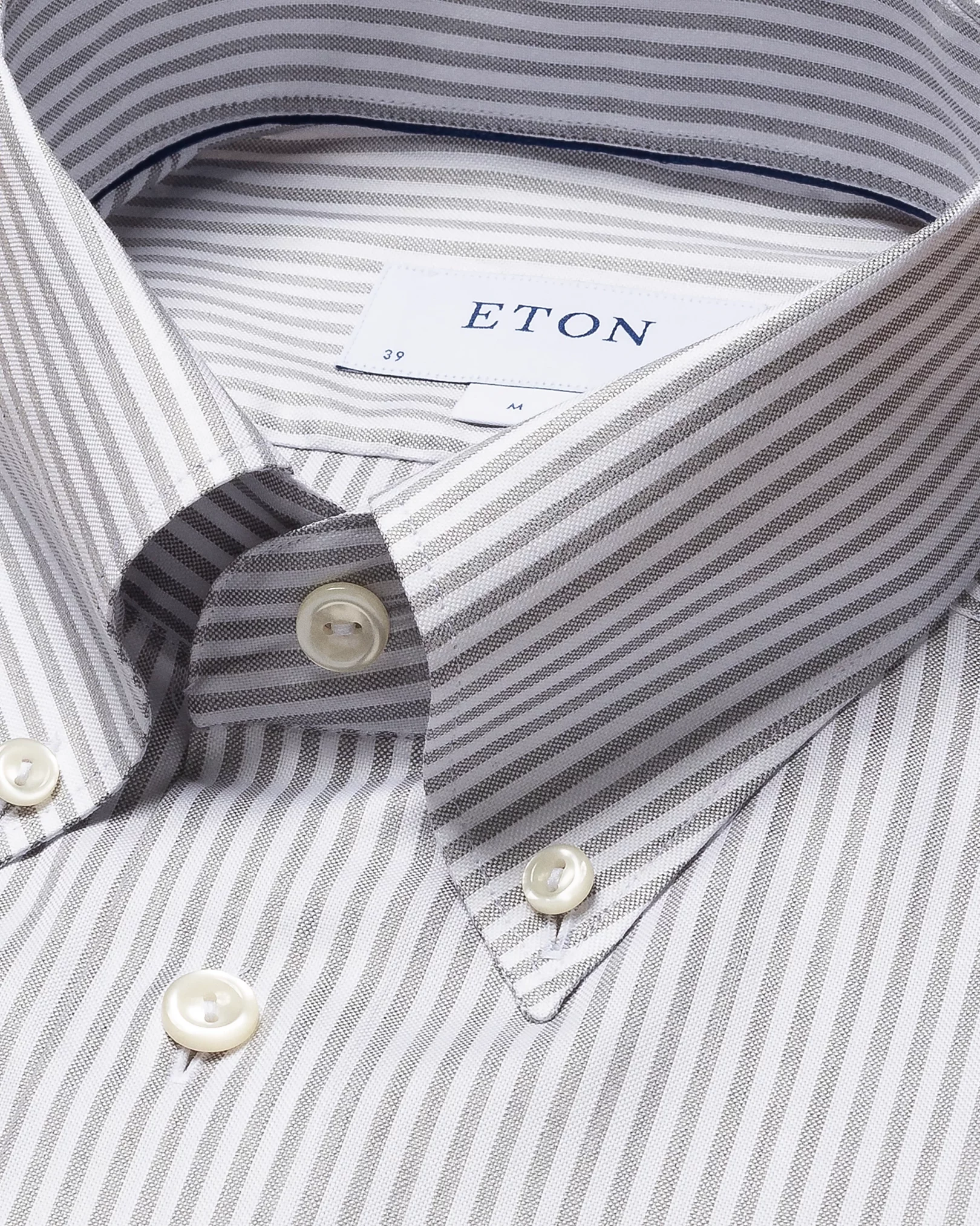Eton - light grey fine oxford
