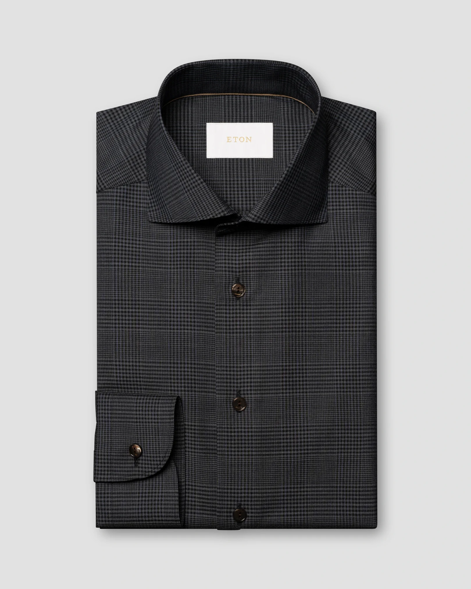 Eton - Check 120 Merino Wool Shirt