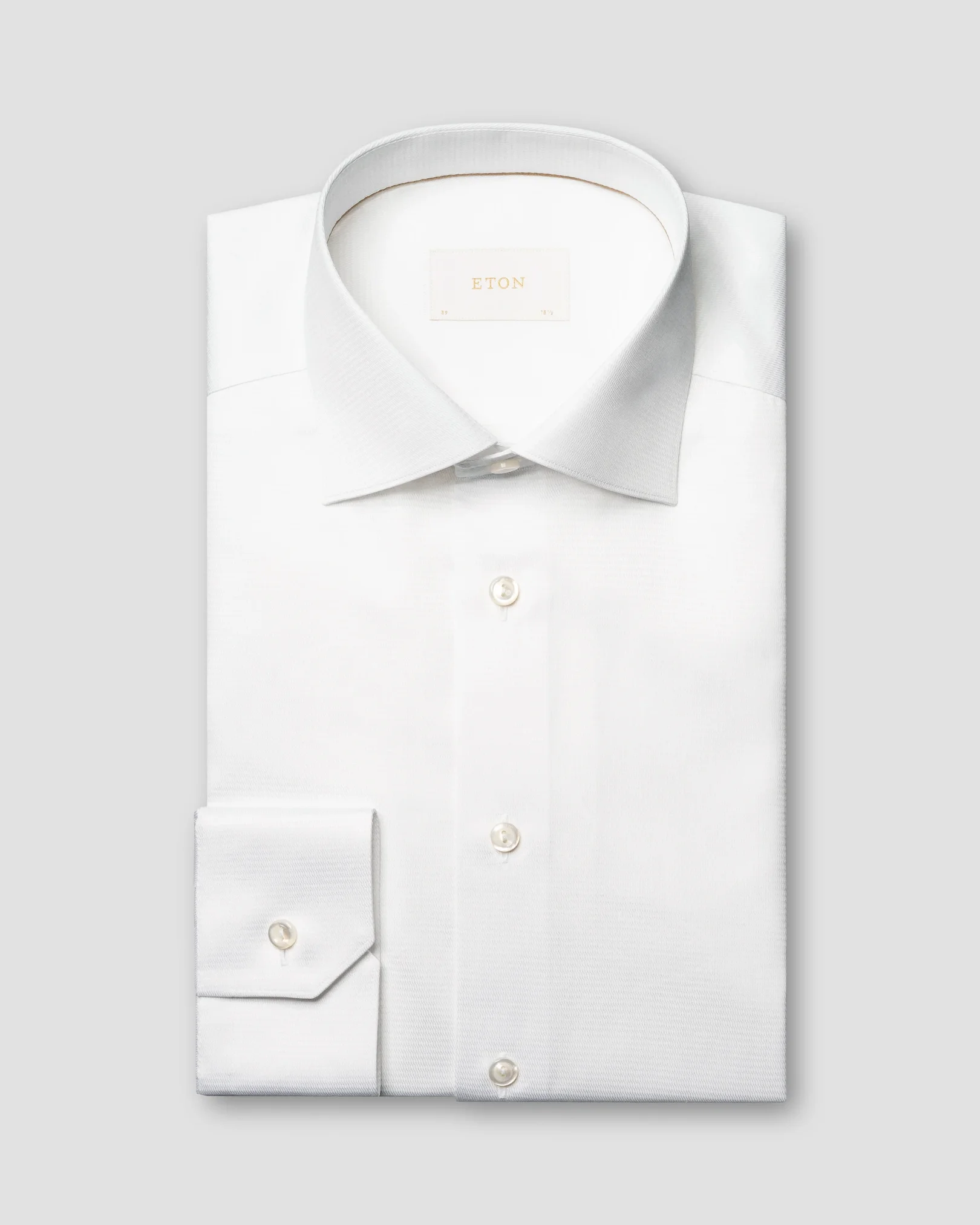 Eton - semi solid supima 120 shirt