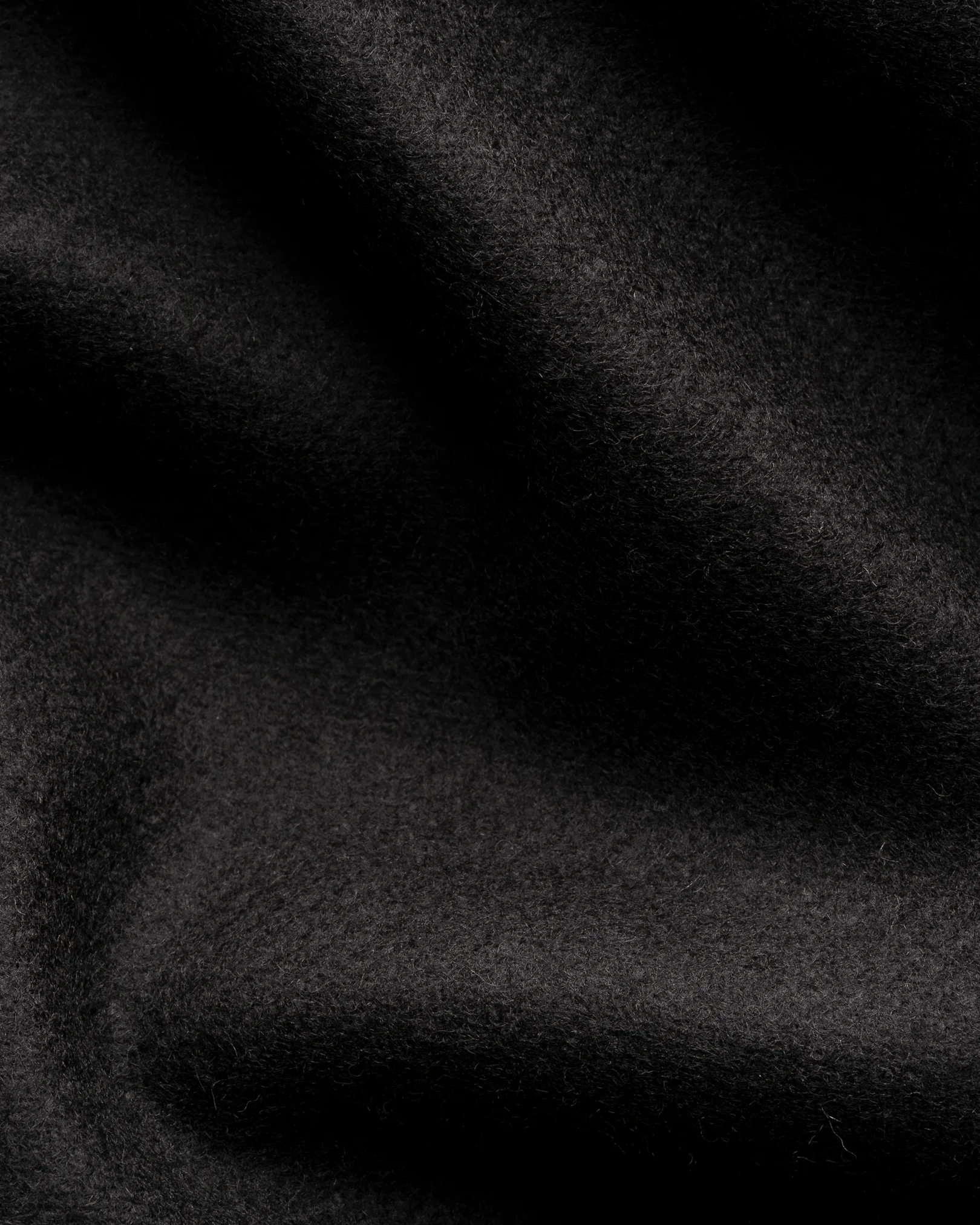 Eton - black wool cashmere jacket