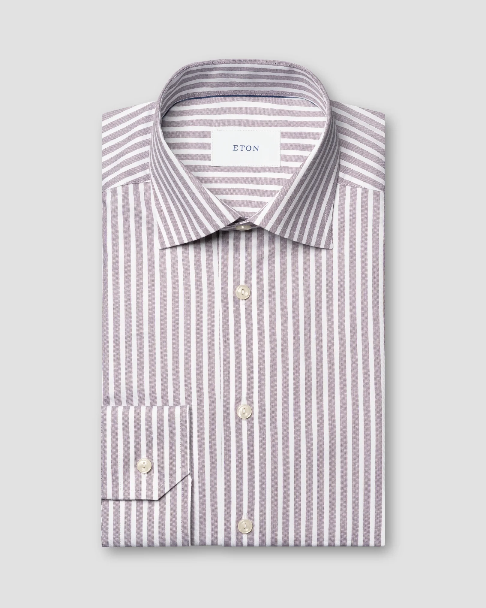 Eton - Striped Twill Shirt