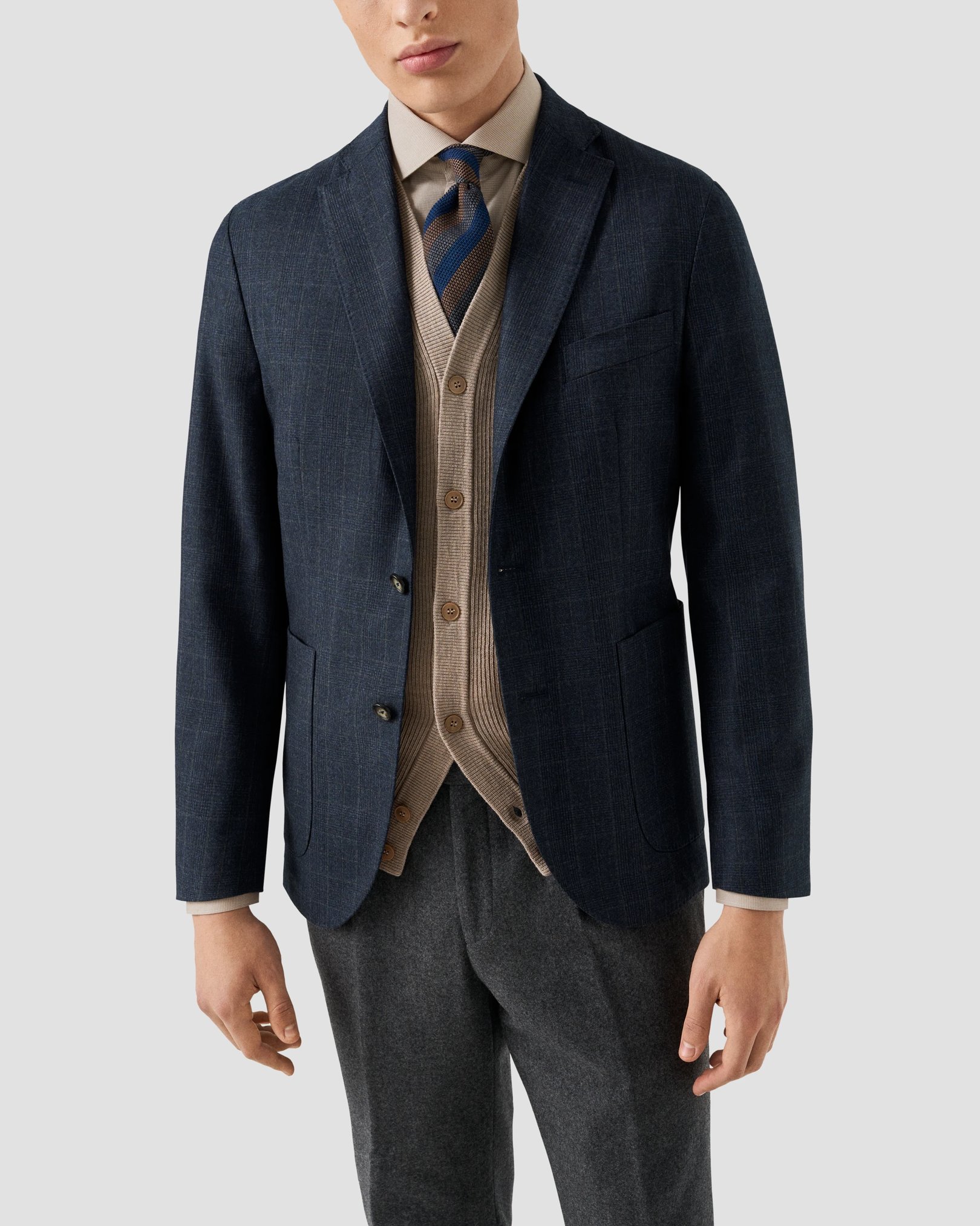 Eton - Structured Knit Vest