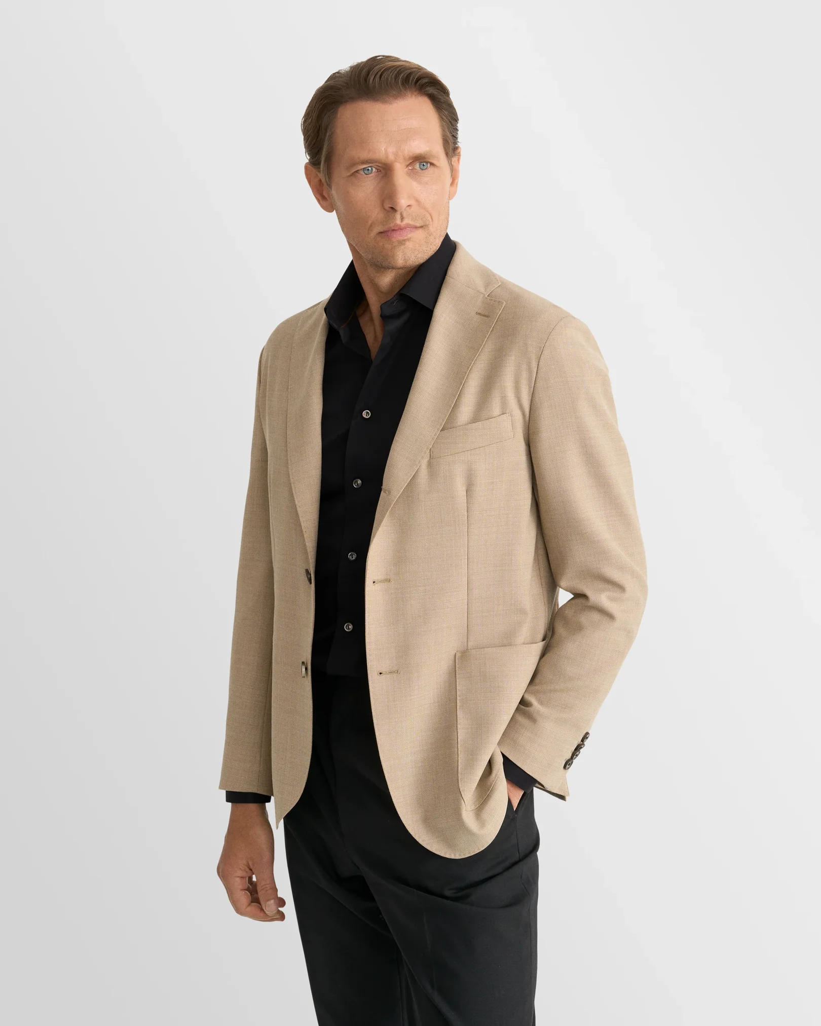 Eton - Solid Elevated Twill Shirt