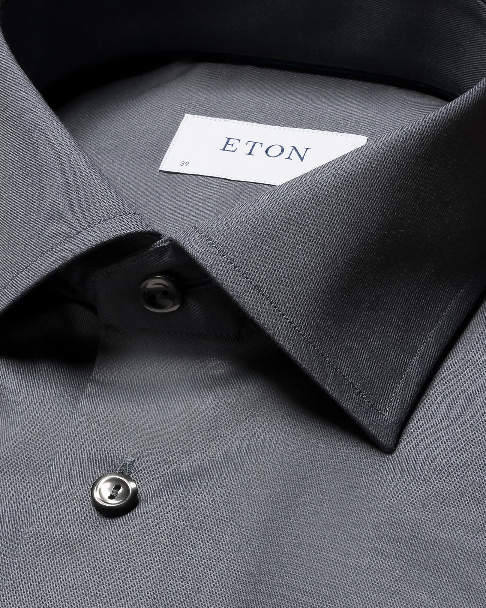 Mid grey Twill stretch - Eton