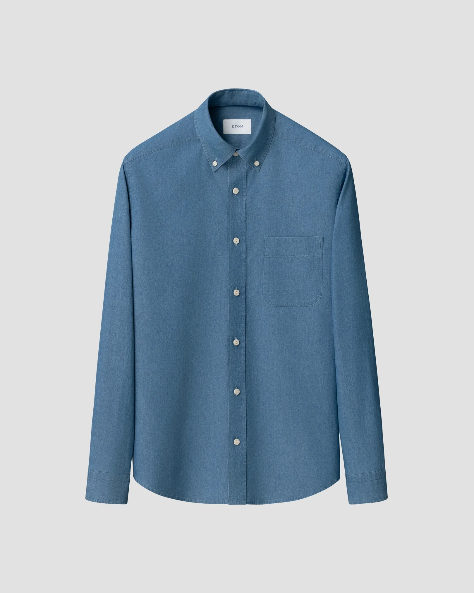 Eton - Mid Blue Denim Shirt