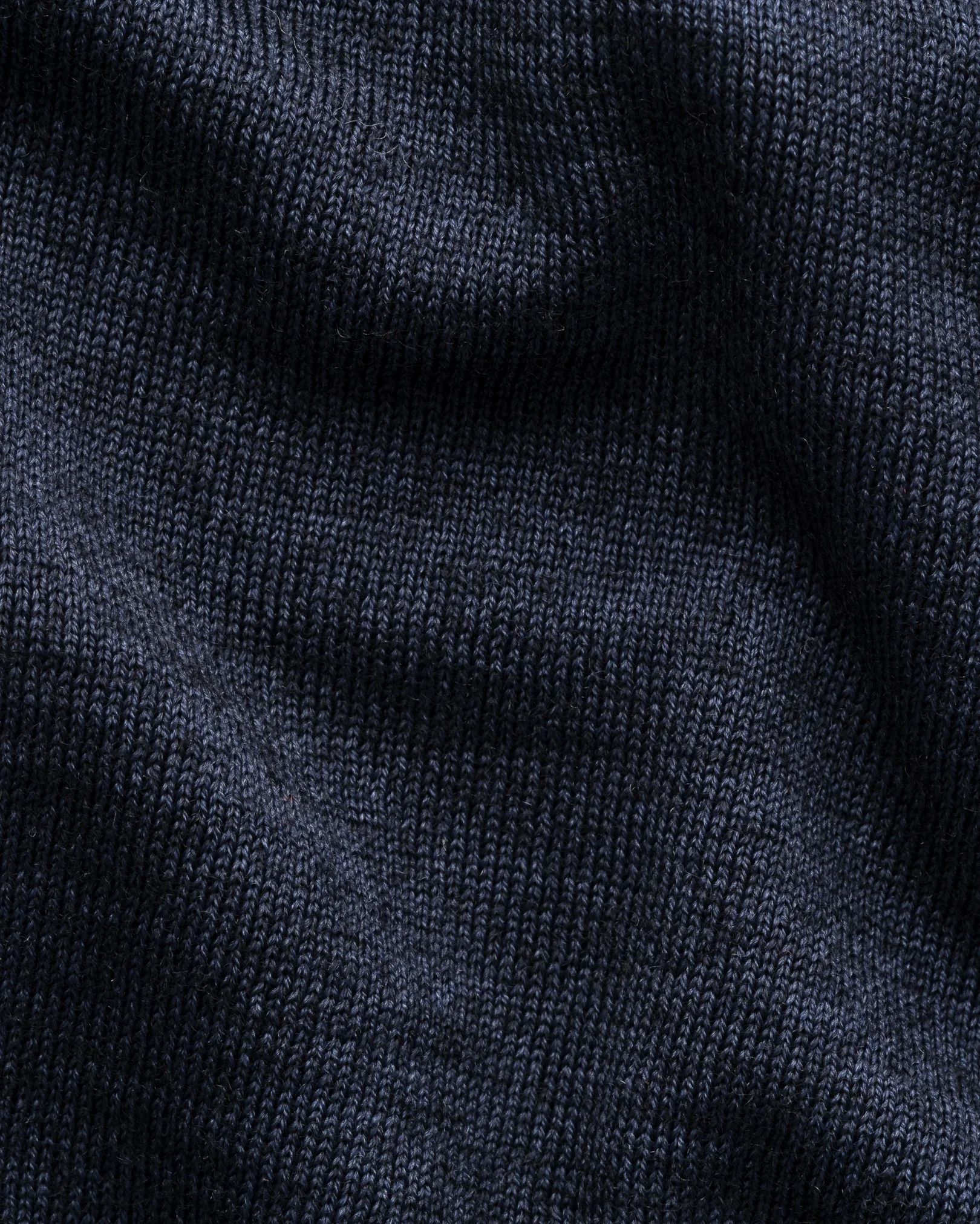 Eton - navy blue merino vintage turtle neck