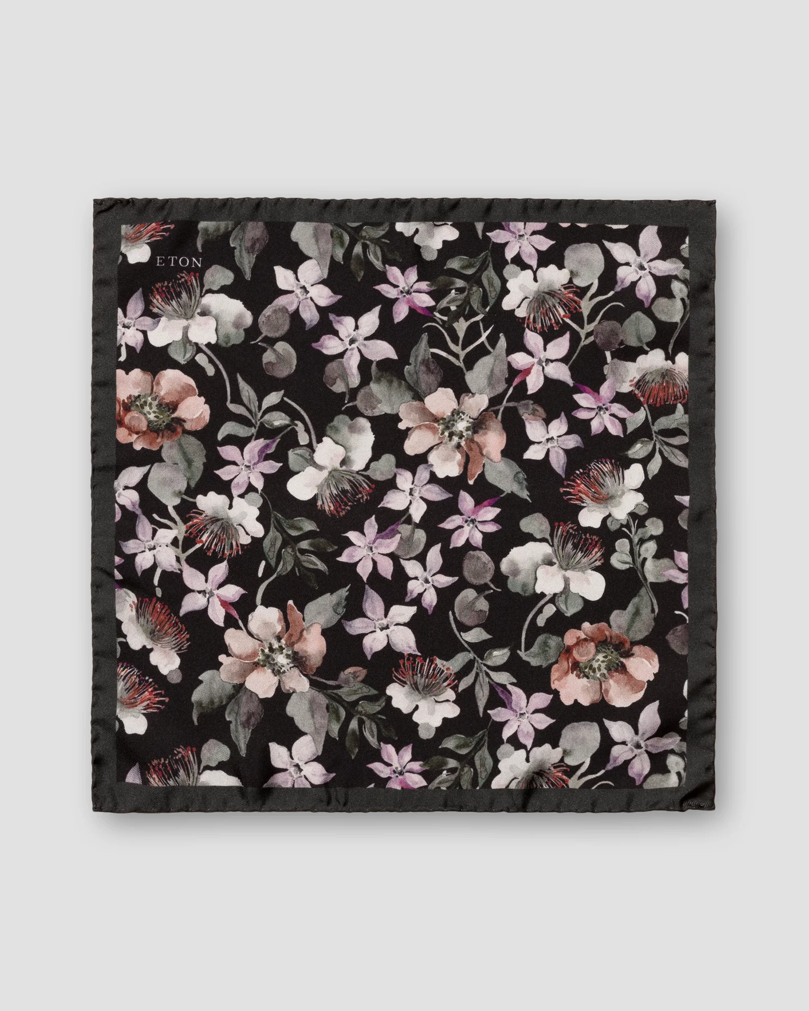 Eton - monochrome floral print