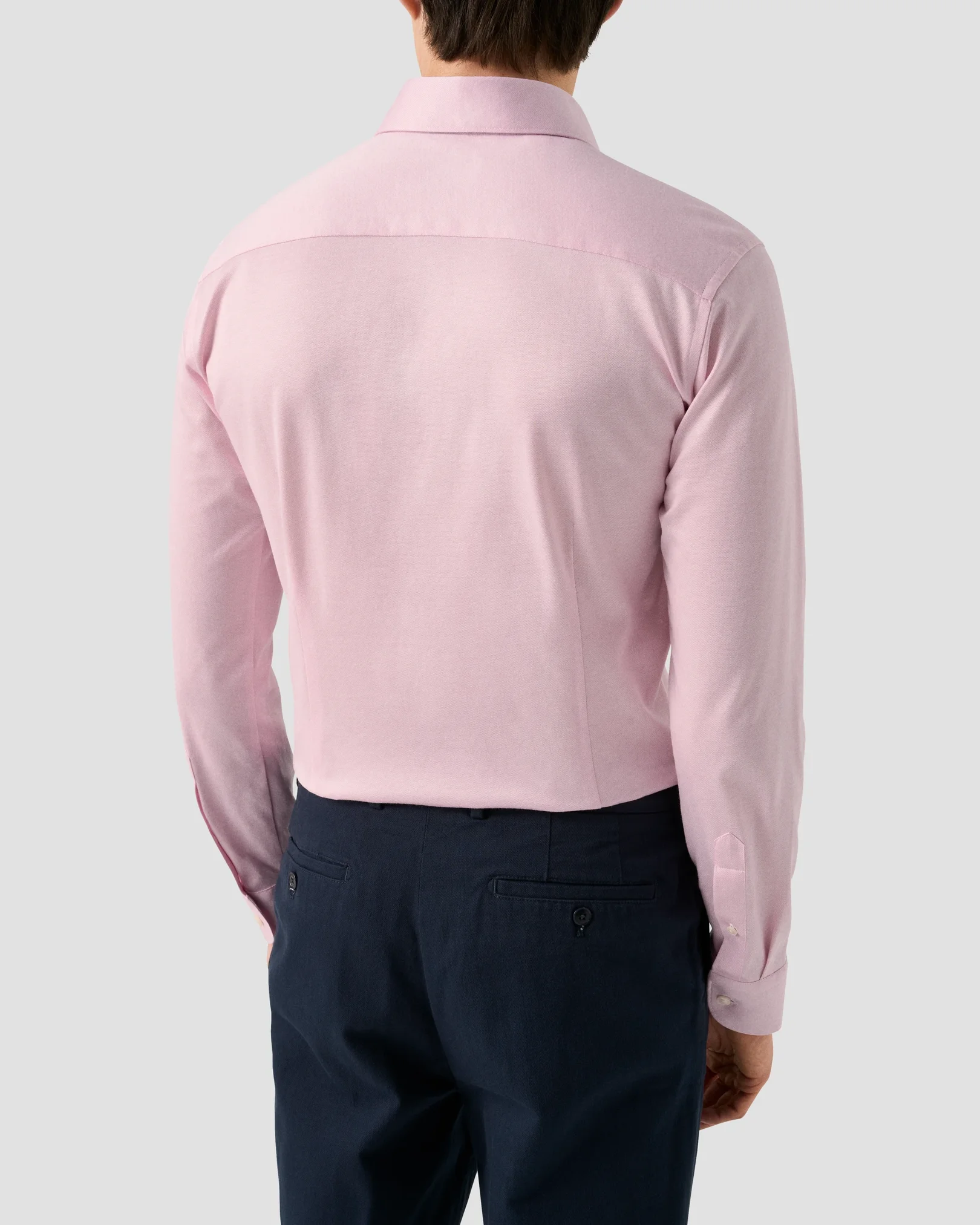 Eton - pink filo di scozia knit shirt 261