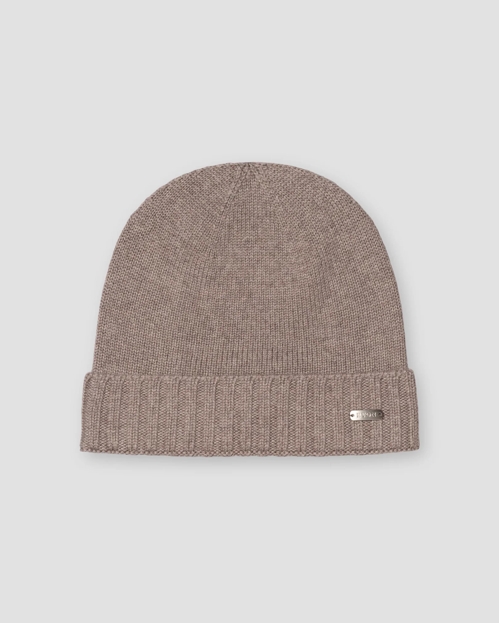 Eton - Bonnet en laine marron