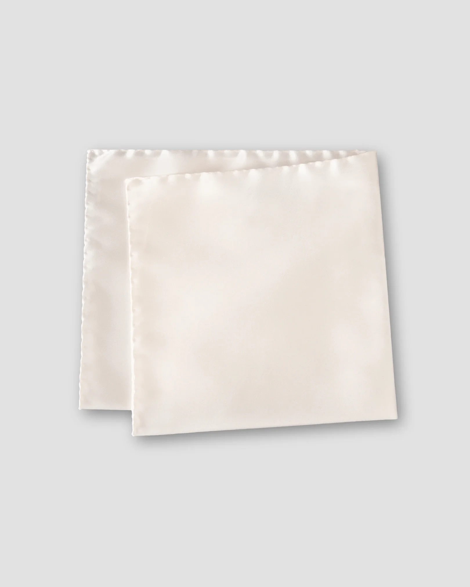 Eton - off white wedding pocket square