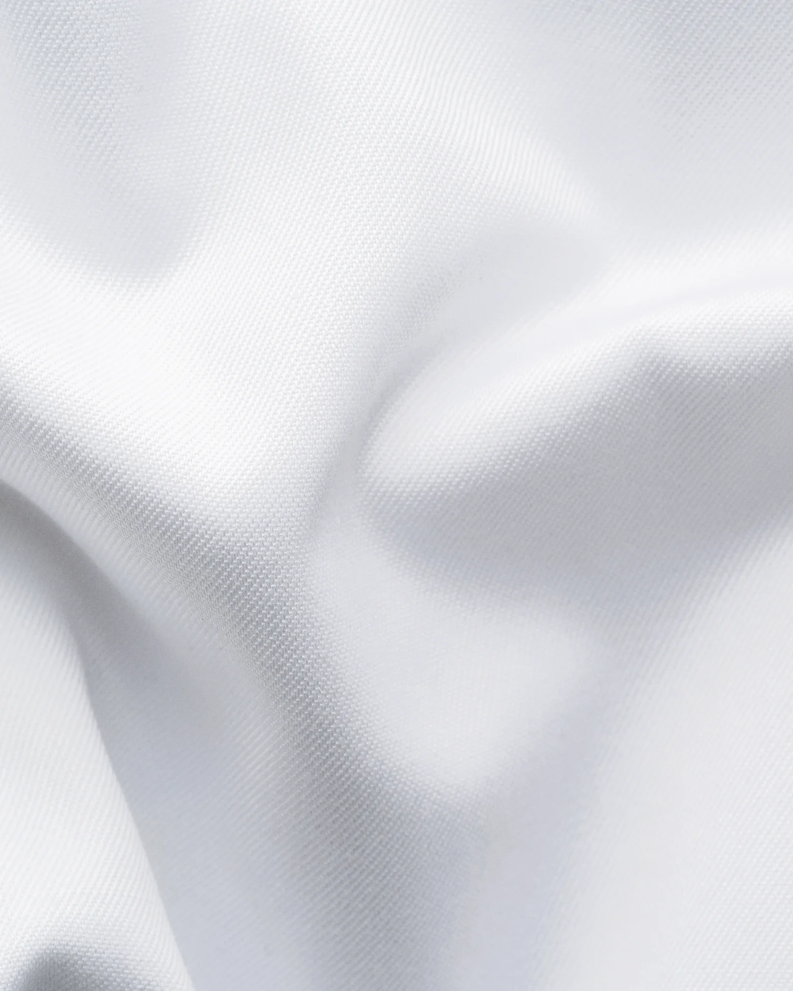 Eton - white floral effect signature twill shirt cut away 258