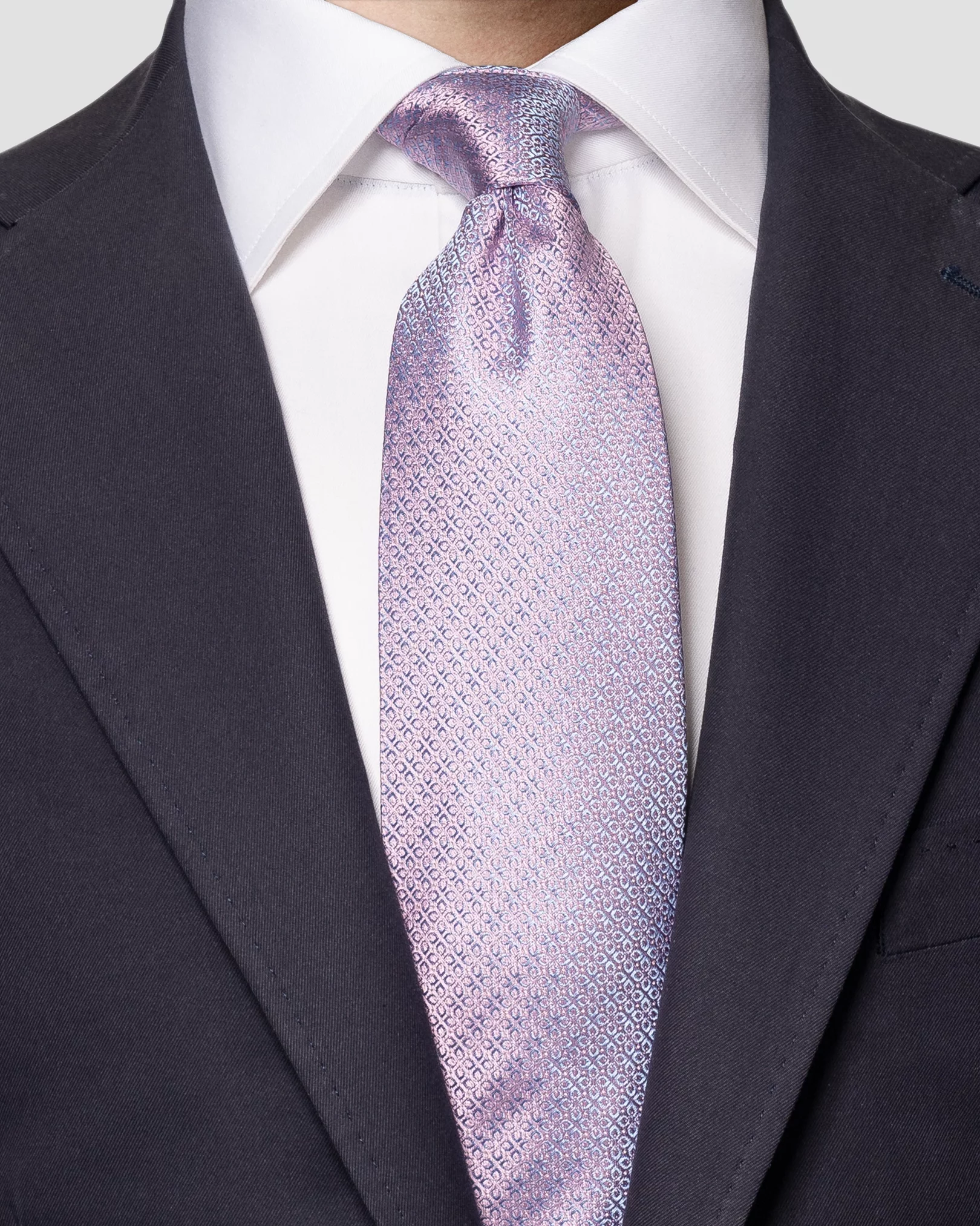 Pink Silk Tie - Eton