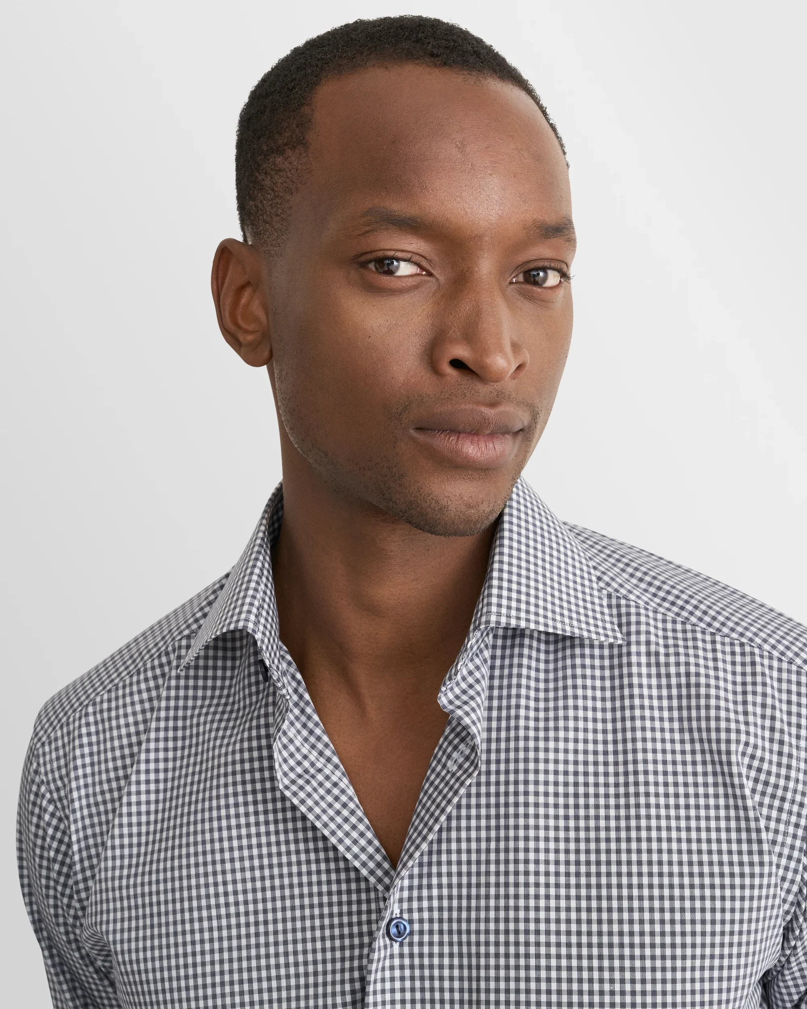 Eton - Fine Check Poplin Shirt