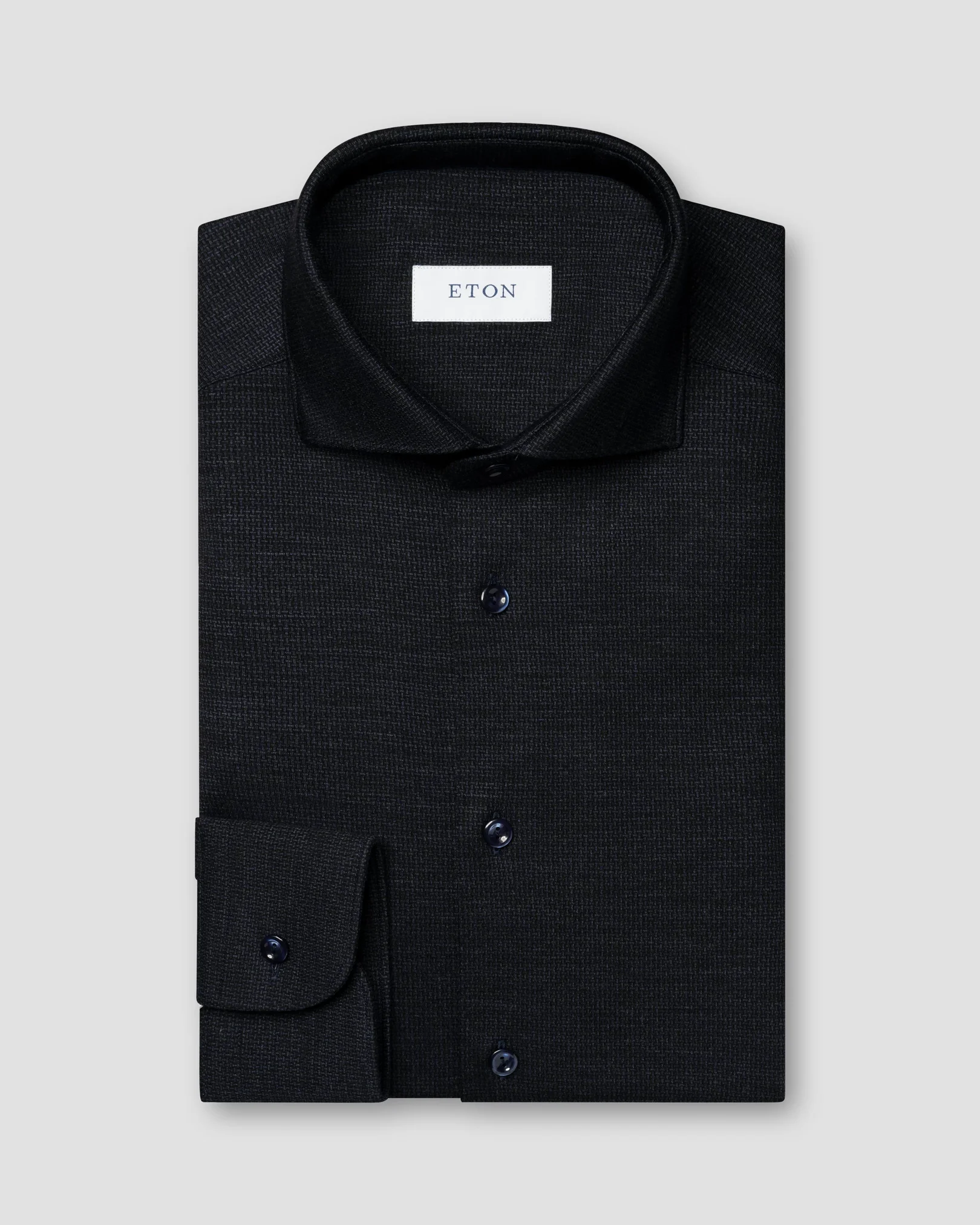 TENCEL & Wool Knitted Shirt - Eton