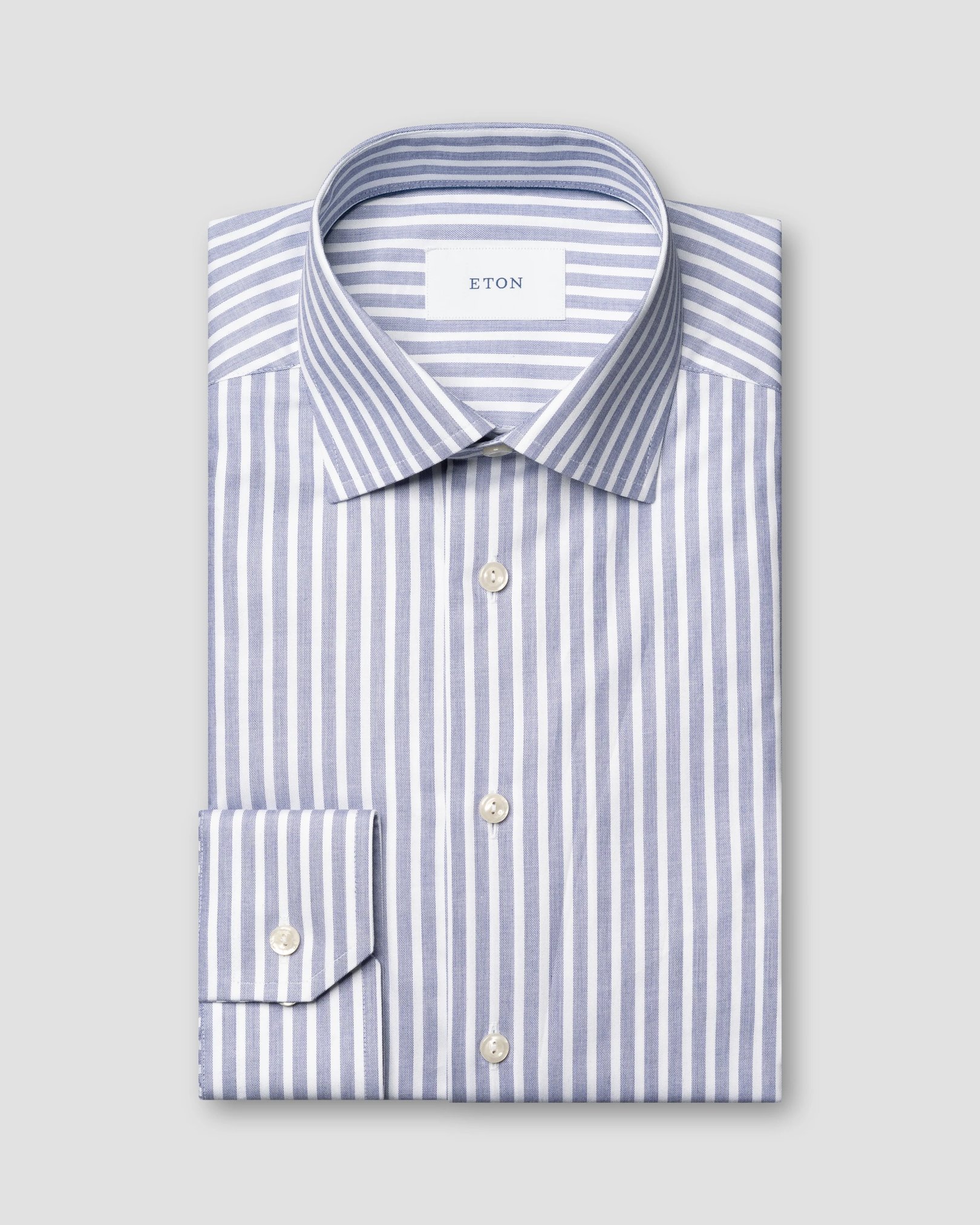 Eton - Striped Twill Shirt